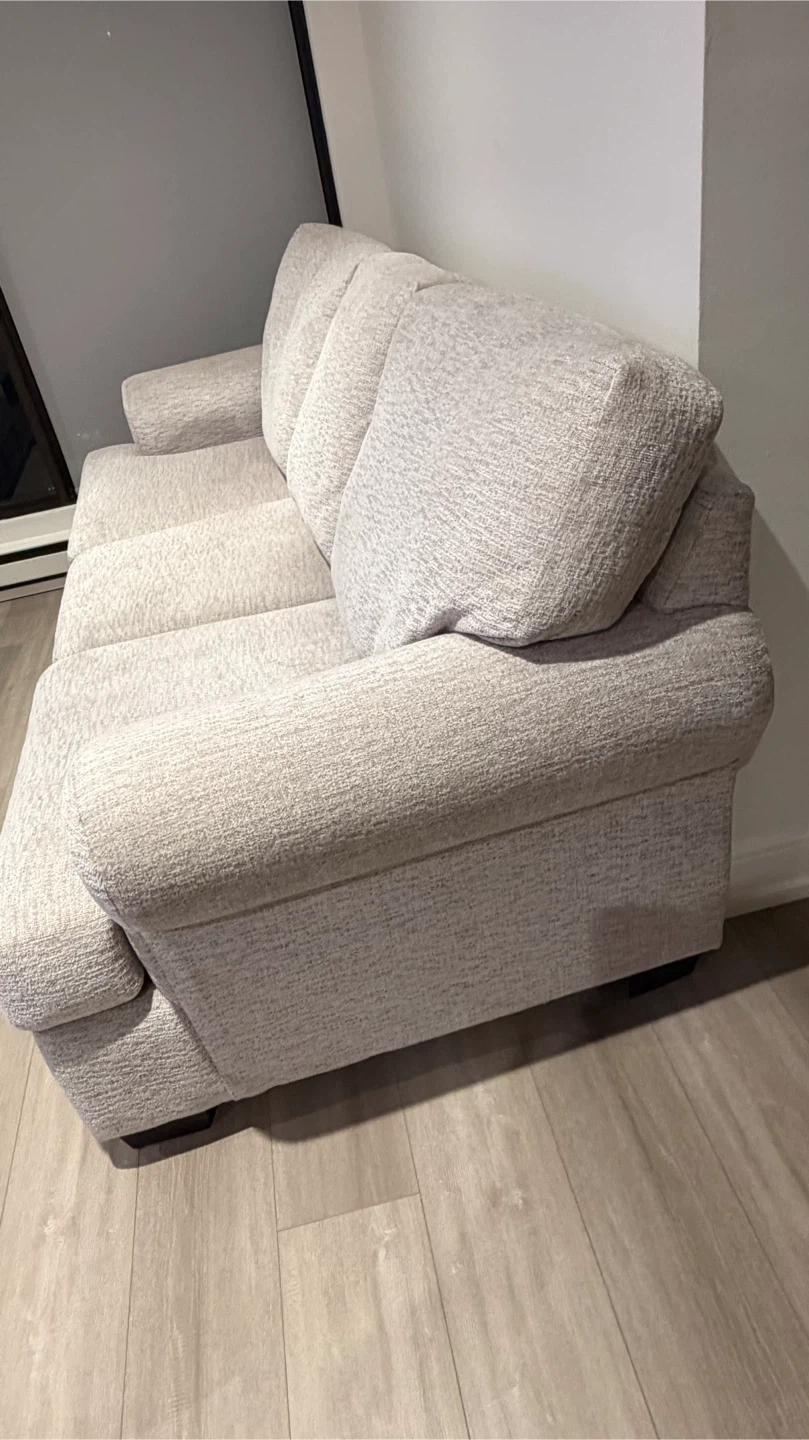 Beige Sofa and Loveseat Set - photo 4