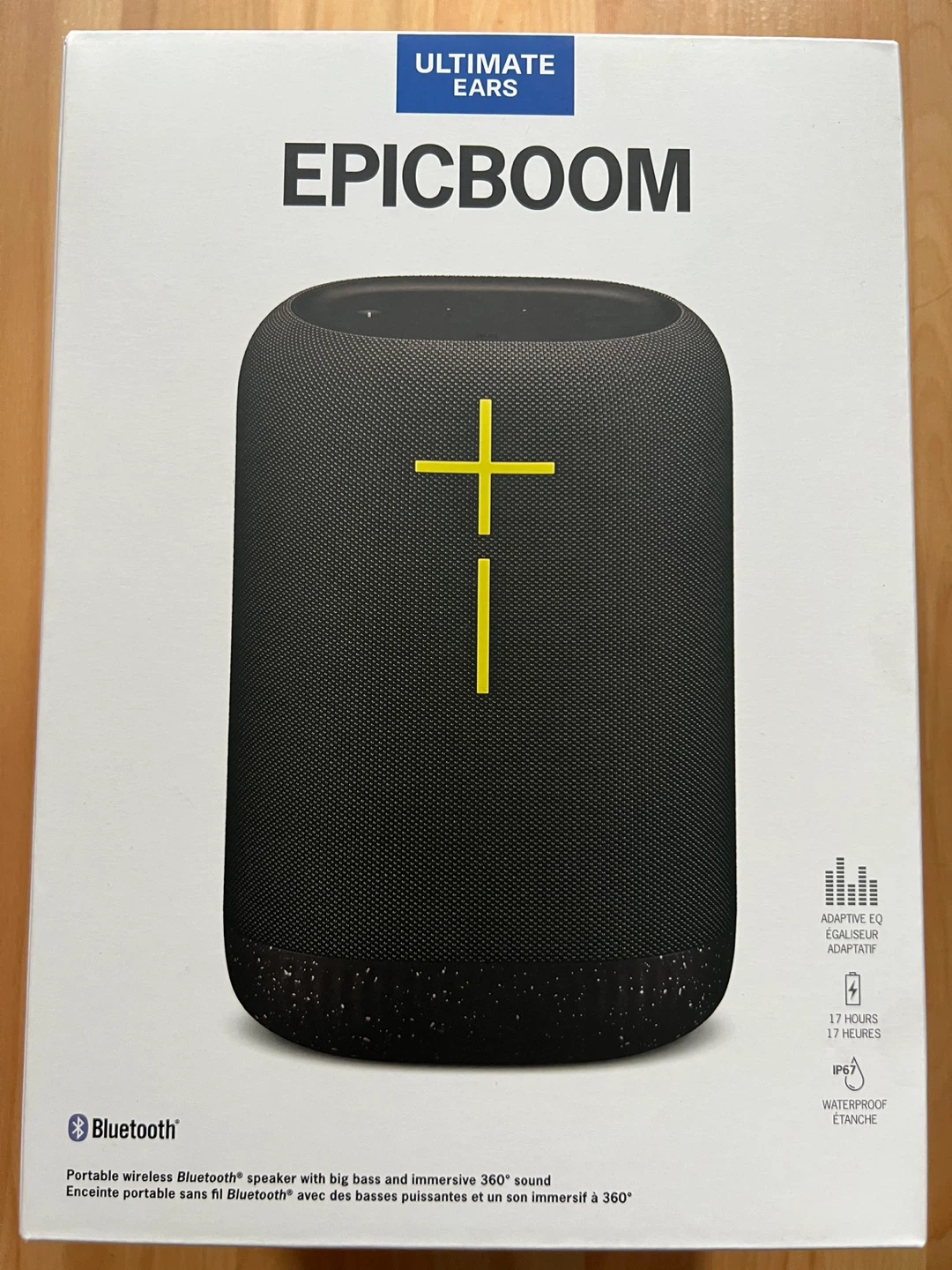 Ultimate Ears Epicboom Bluetooth Speaker