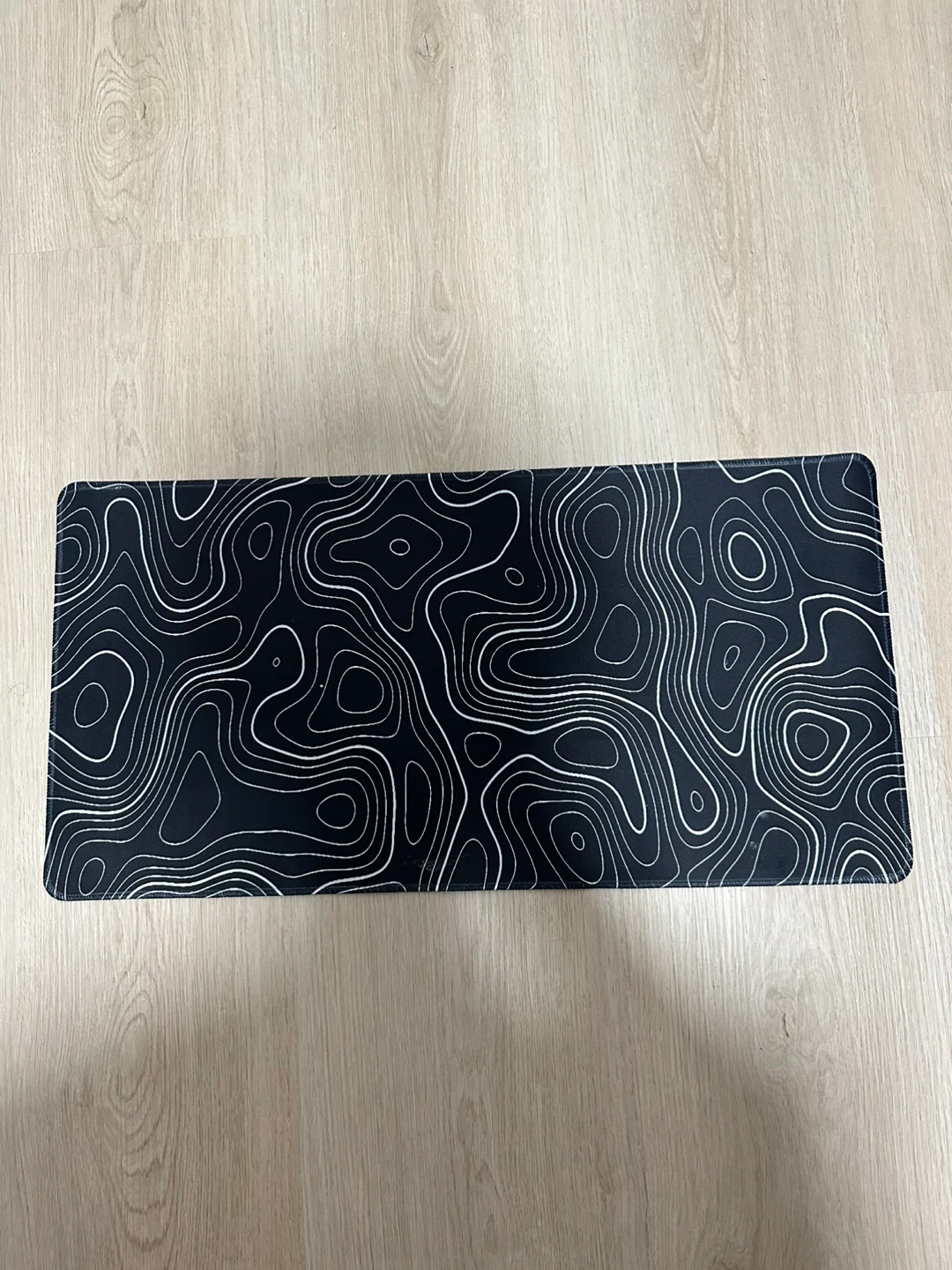 Black Topo MousePad