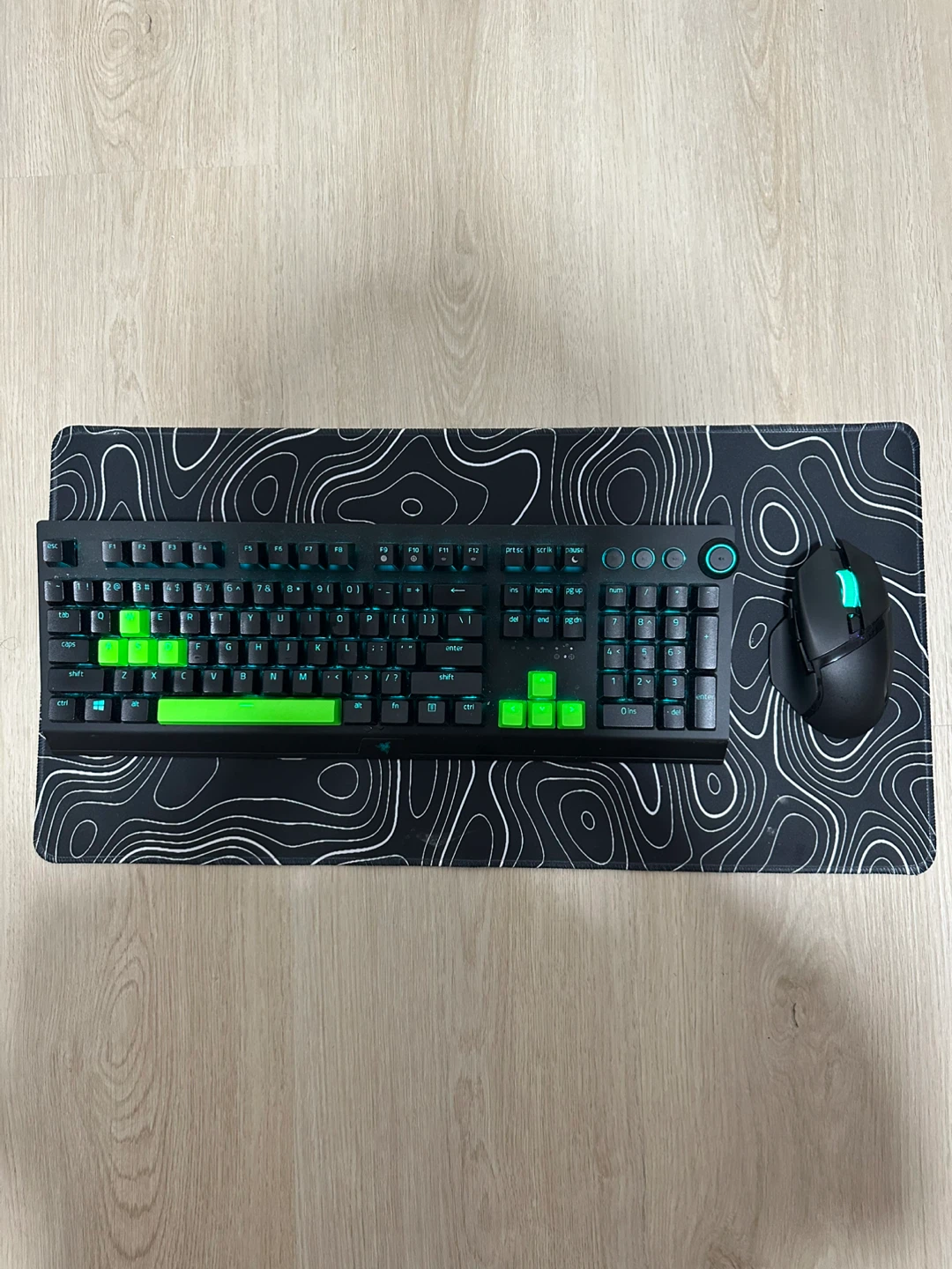 Black Topo MousePad - photo 2