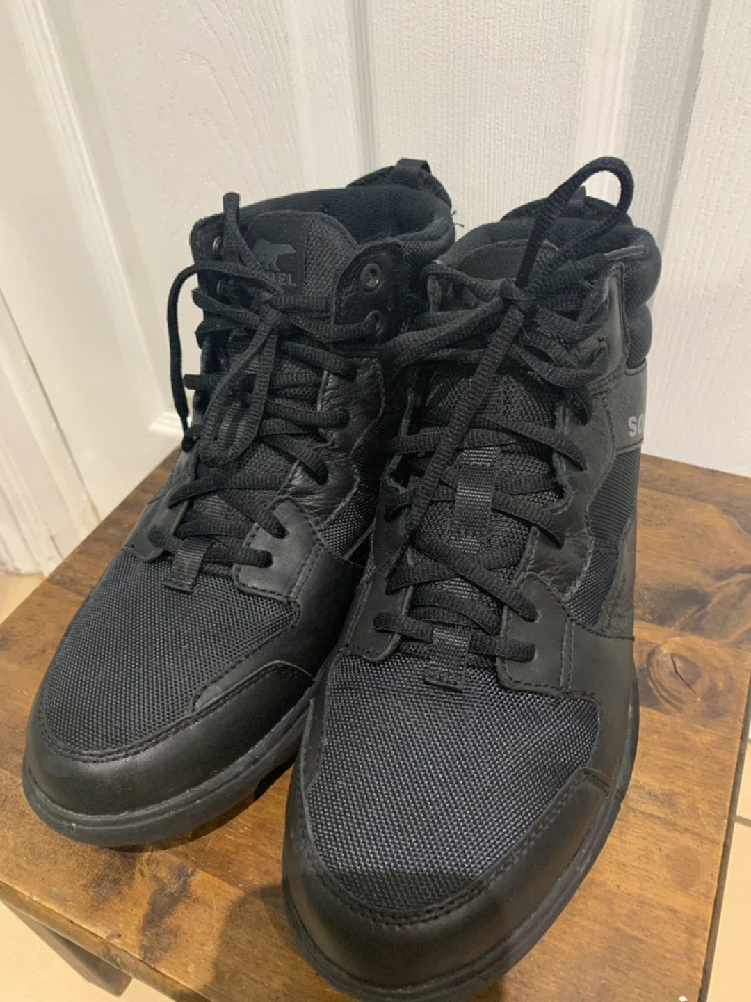 Sorel Men's LM4935-010 Black Boots - Size 11 - photo 2