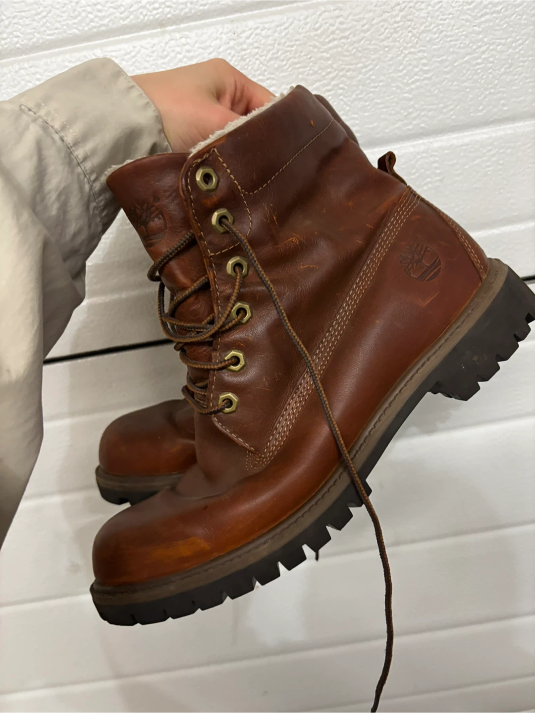 Timberland Brown Leather Boots