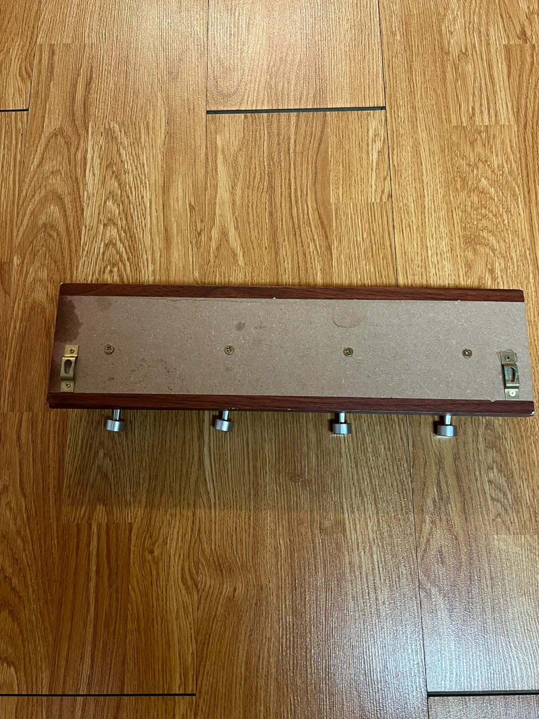Wooden Coat Rack with 4 Hooks - photo 2