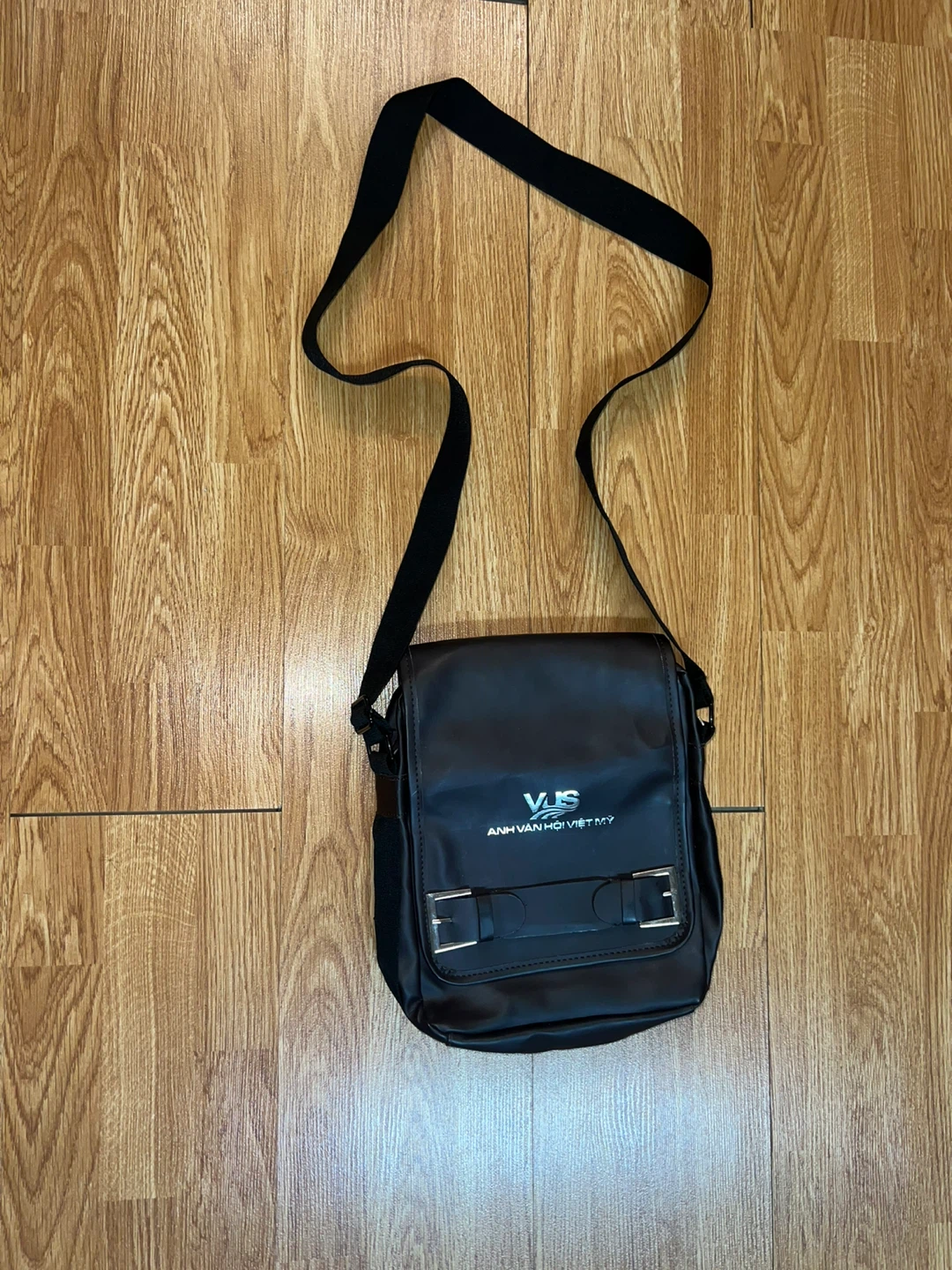 Brown & Black Shoulder Bag
