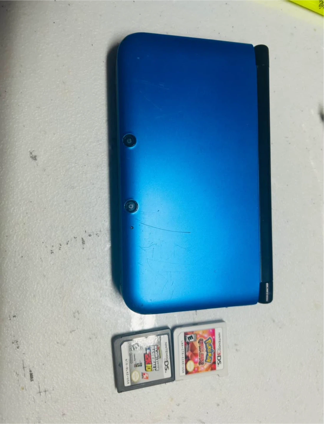 Nintendo 3DS XL Blue with Games