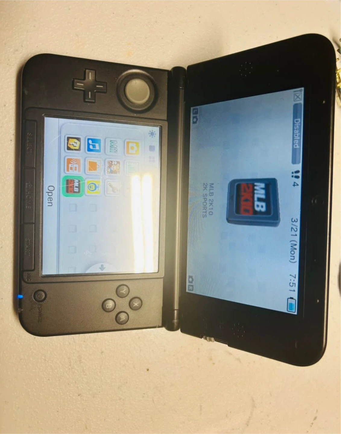 Nintendo 3DS XL Blue with Games - photo 3