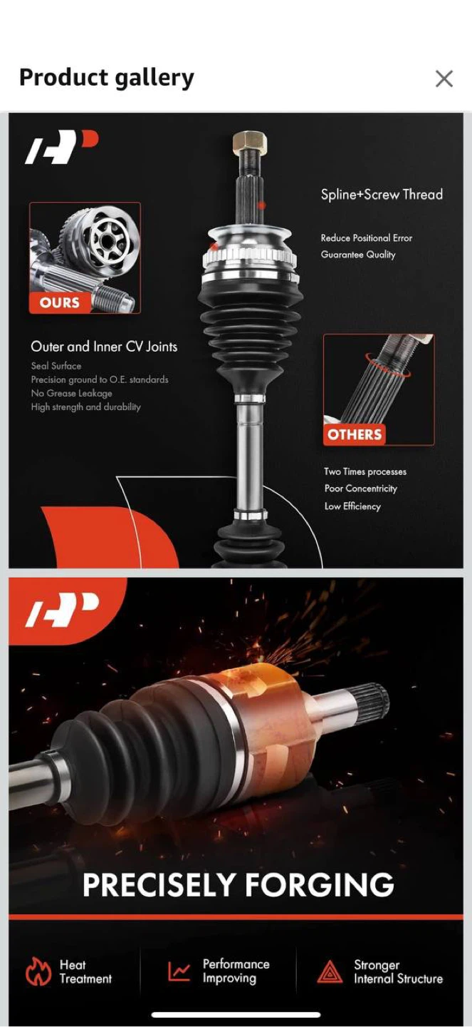 A-Premium Front Left CV Axle Shaft – Chevy Aveo - photo 3