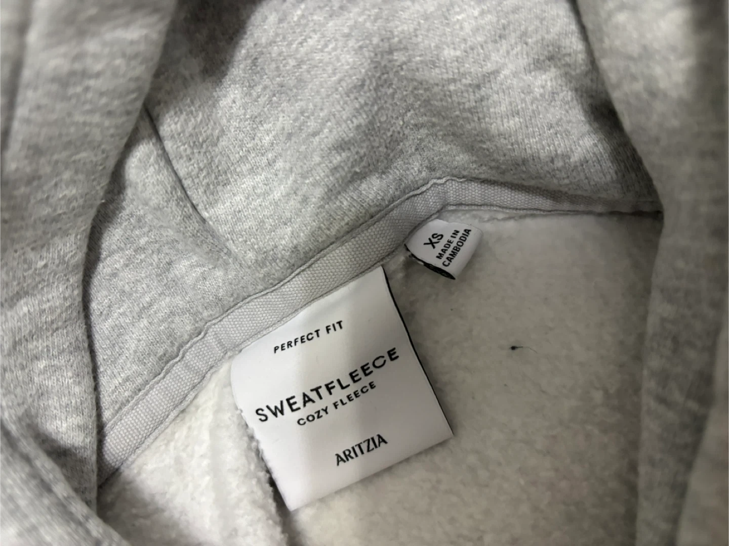 Aritzia Sweatfleece Cozy Fleece Hoodie - XS - photo 2