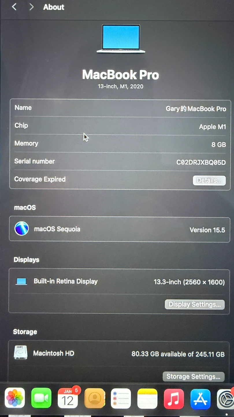 Apple MacBook Pro 13-inch M1 8/256 - photo 2
