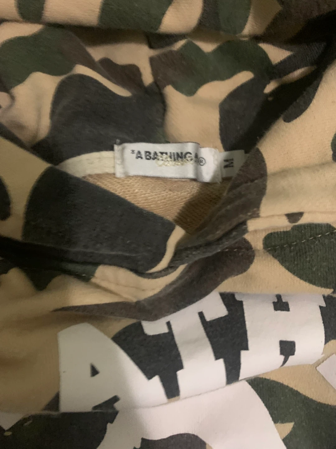 A Bathing Ape (BAPE) Camo Hoodie - Size xs - photo 2