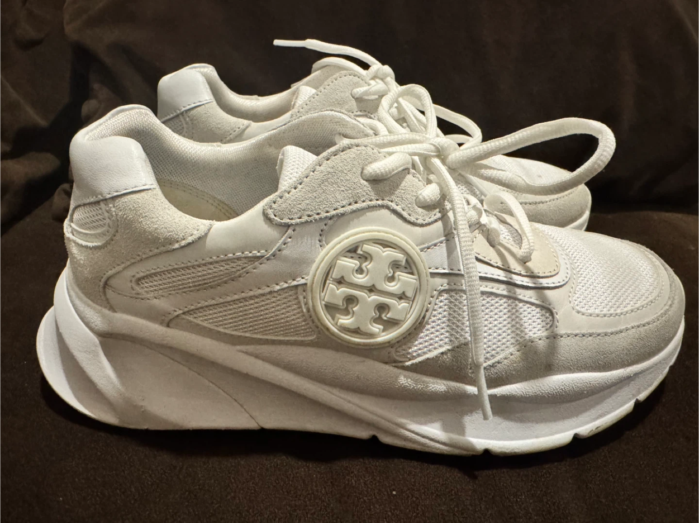 Tory Burch White Sneakers - Size 7