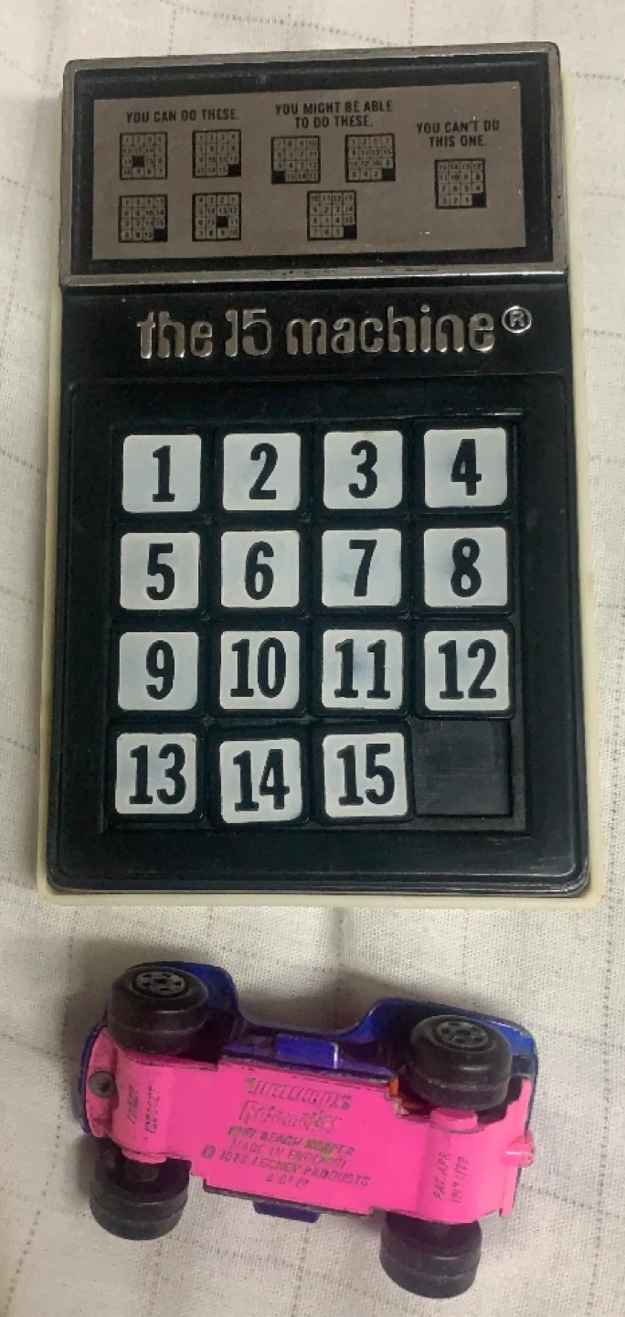 Vintage: The 15 Machine Puzzle & Matchbox Rolamatics Car