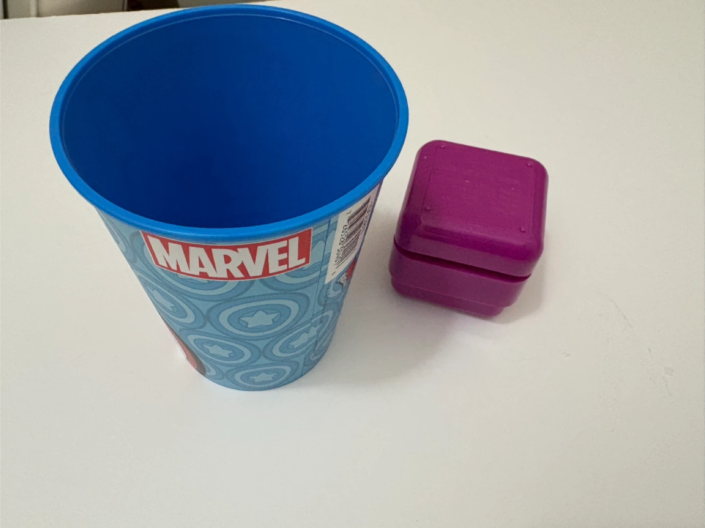 Humana  Purple clamp stapler.  With free marvel cup 🧡
