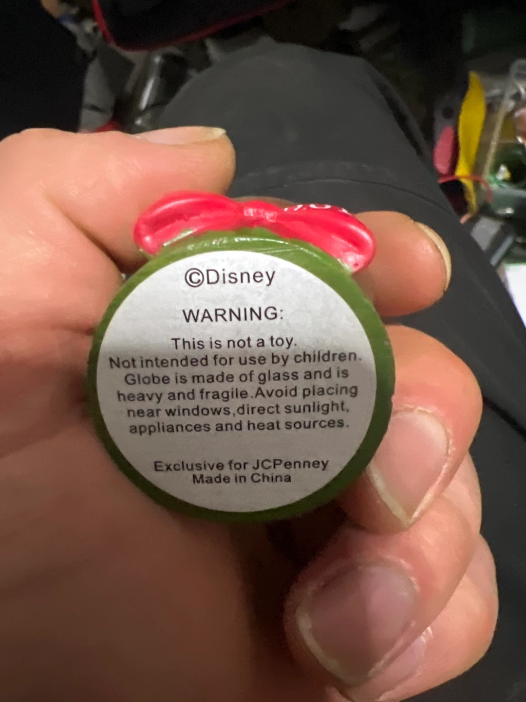 Disney Mickey Mouse 2011 Snow Globe - photo 2