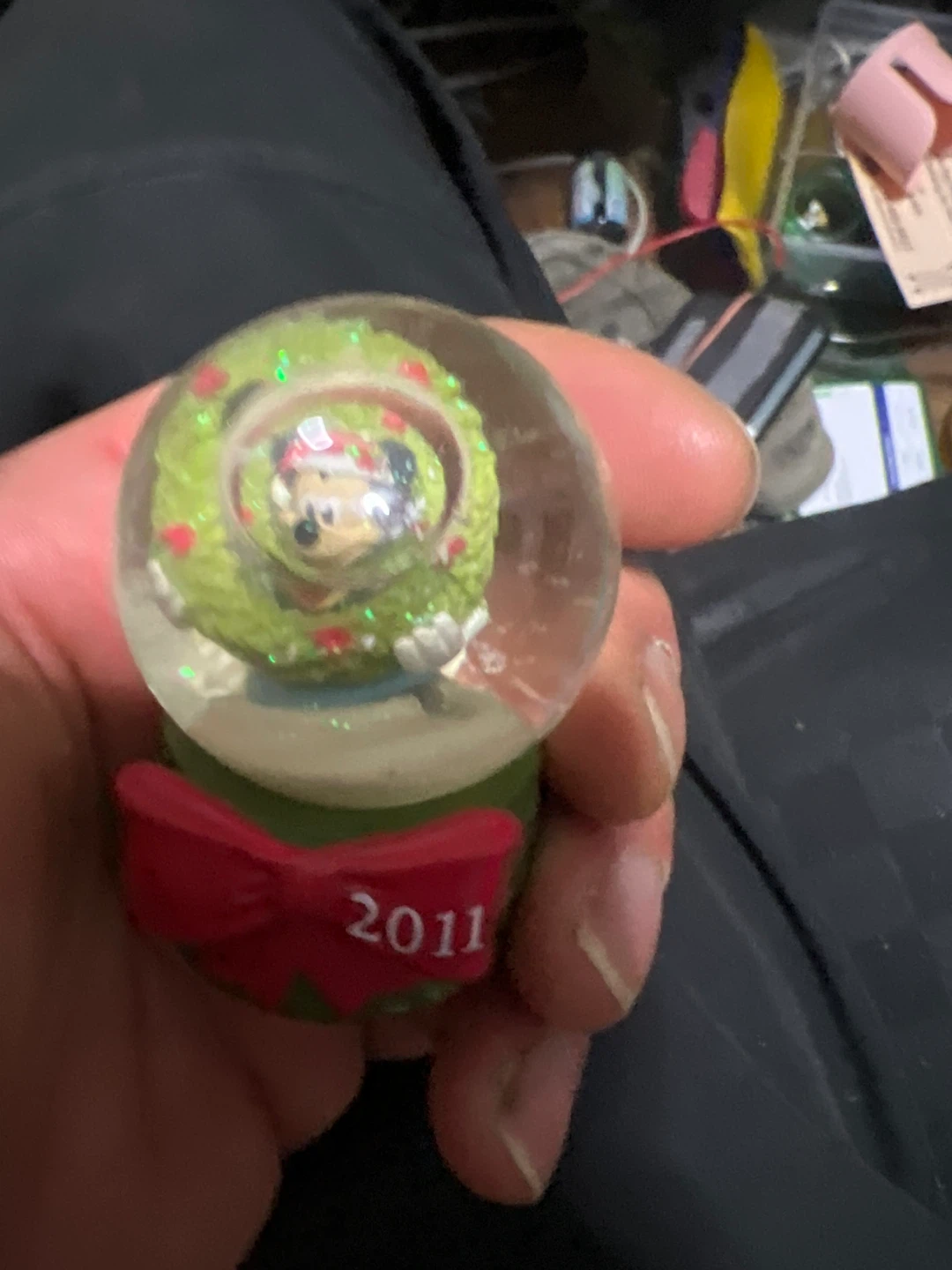 Disney Mickey Mouse 2011 Snow Globe - photo 3