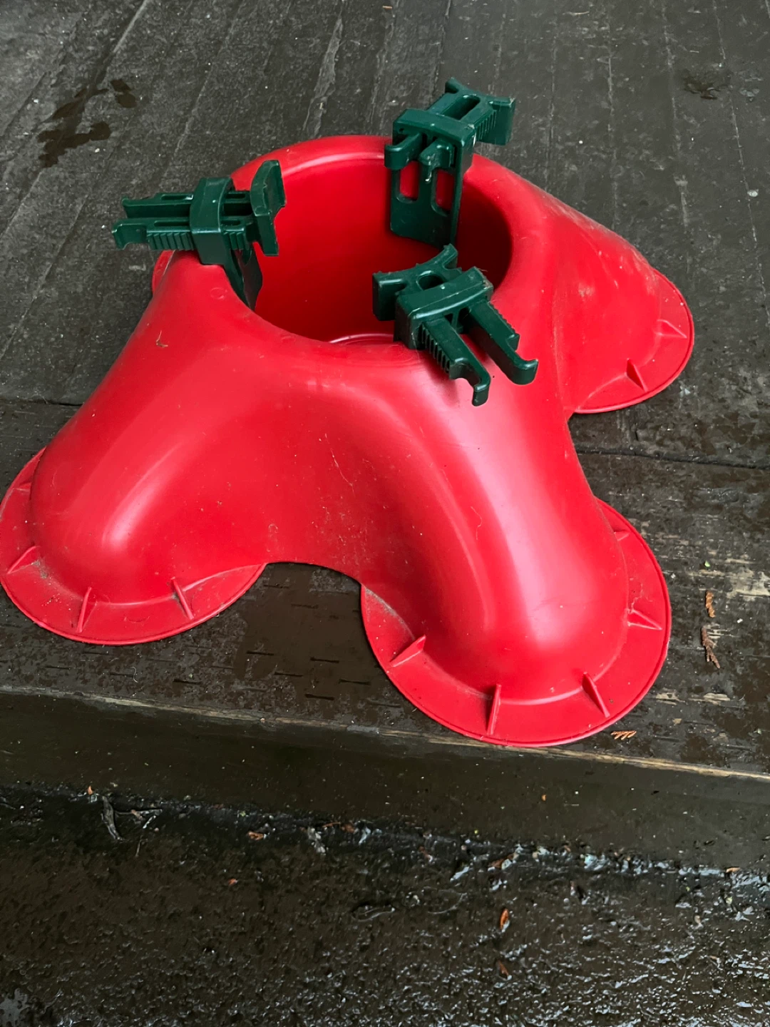 Red Christmas Tree Stand - photo 2