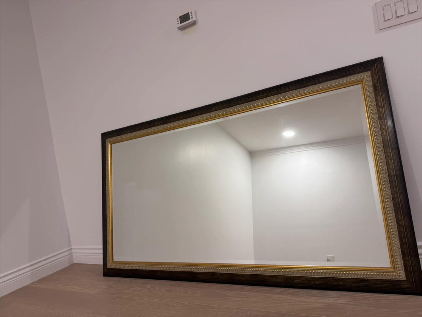 Large Framed Wall Mirror