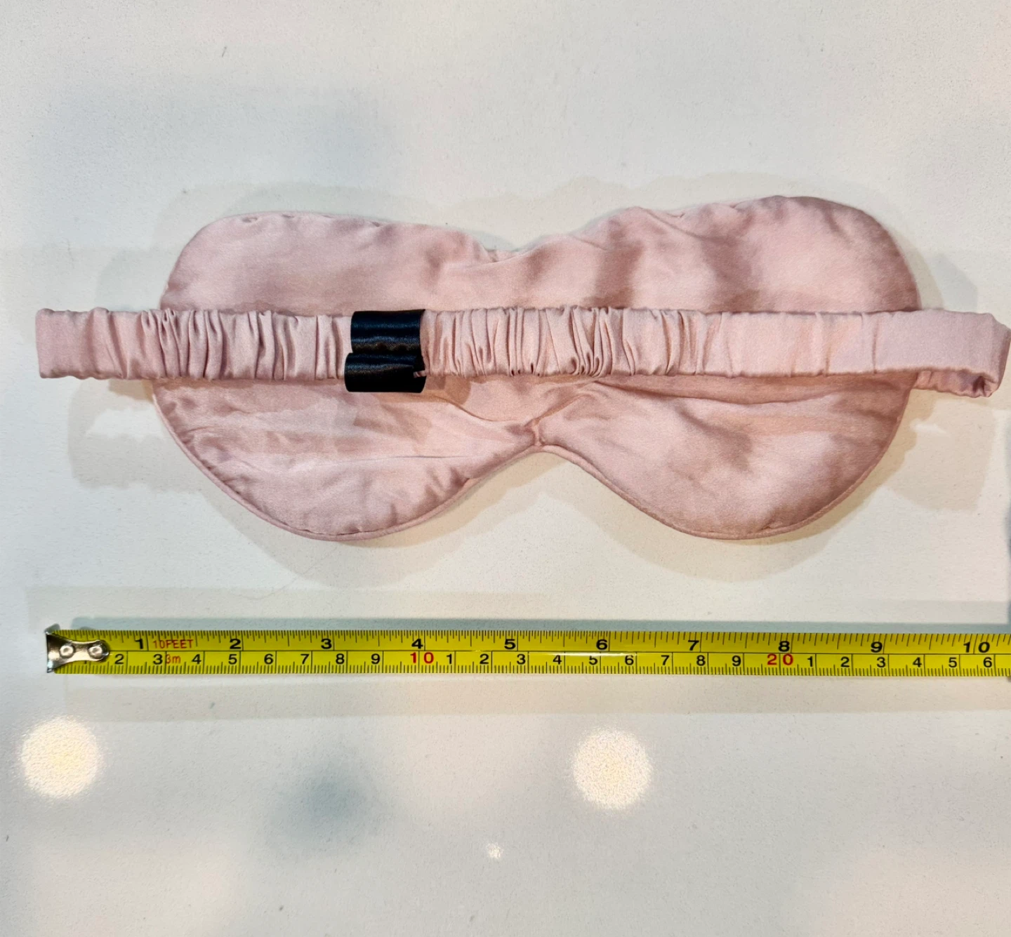 Floral Premium Silk Sleep Mask_Light Pink - photo 3