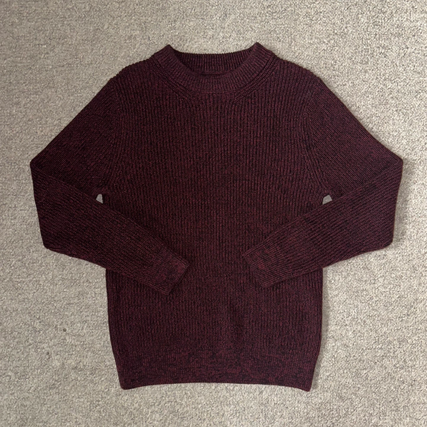 Giordano Ribbed Crewneck Pullover Sweater (Men’s L)