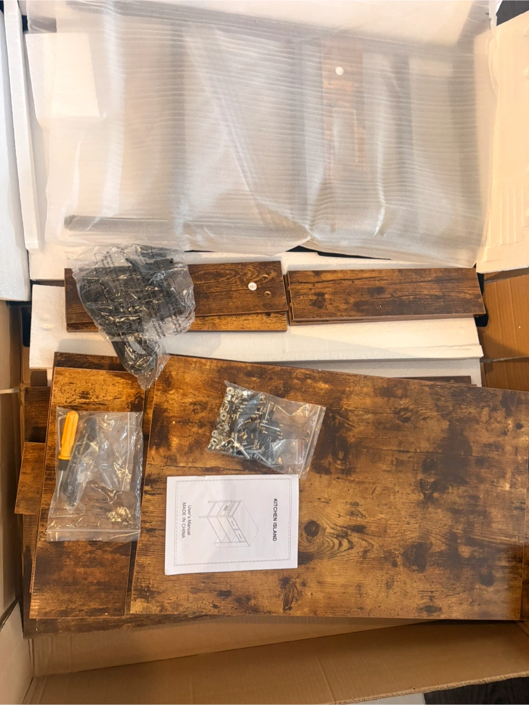 Kitchen Island - New in Box! - photo 3