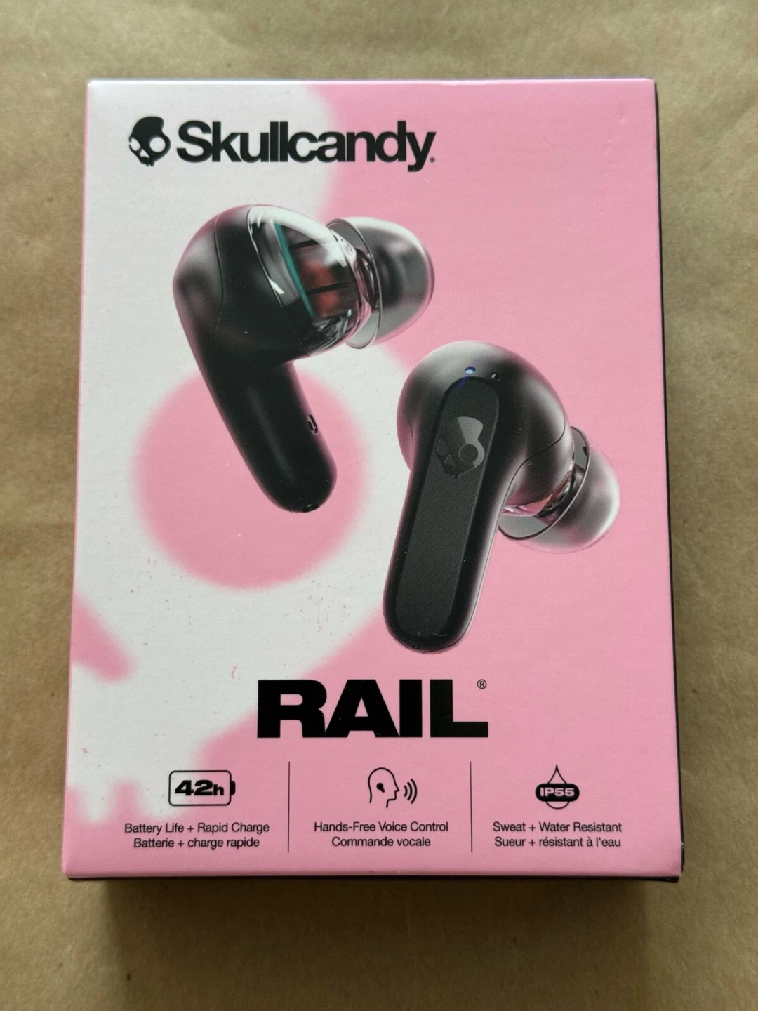 New Skullcandy Rail True Wireless Earbuds