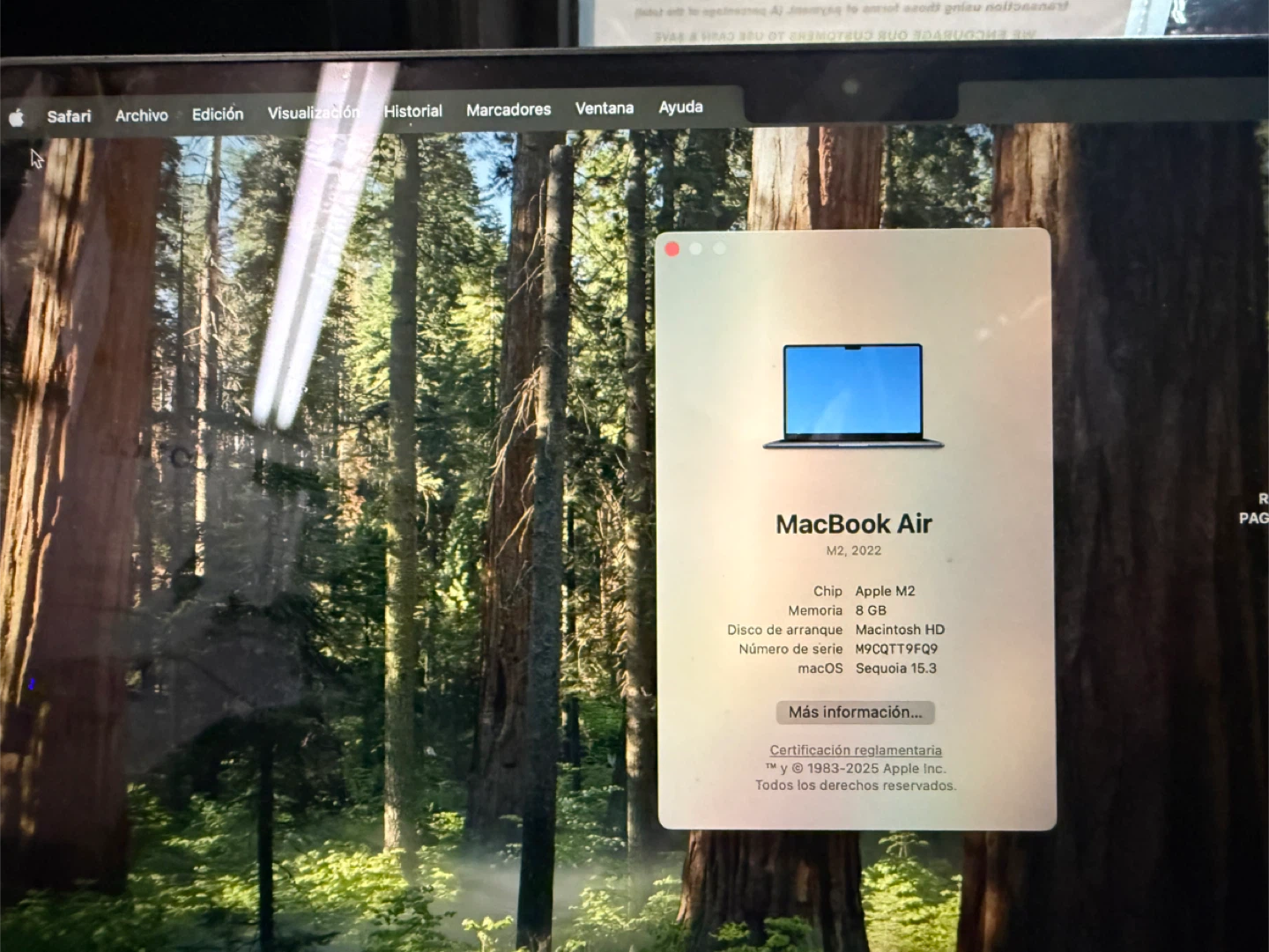 Apple Macbook Air M2, 8GB RAM - photo 3