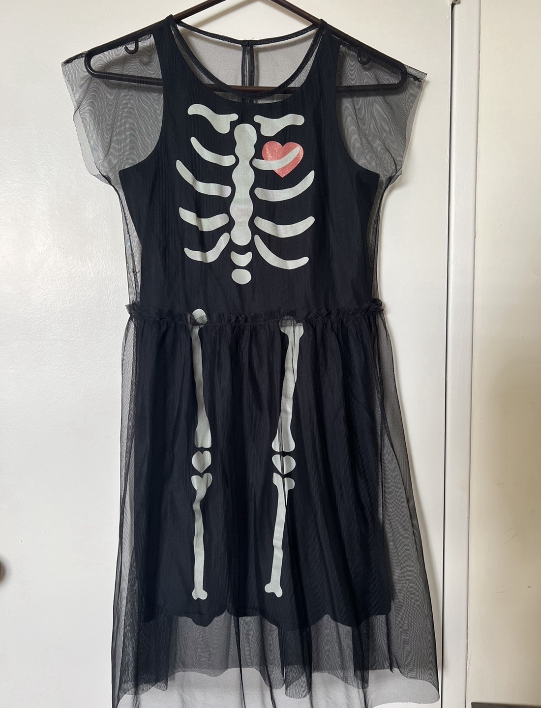 Skeleton Halloween Costume Dress-size S
