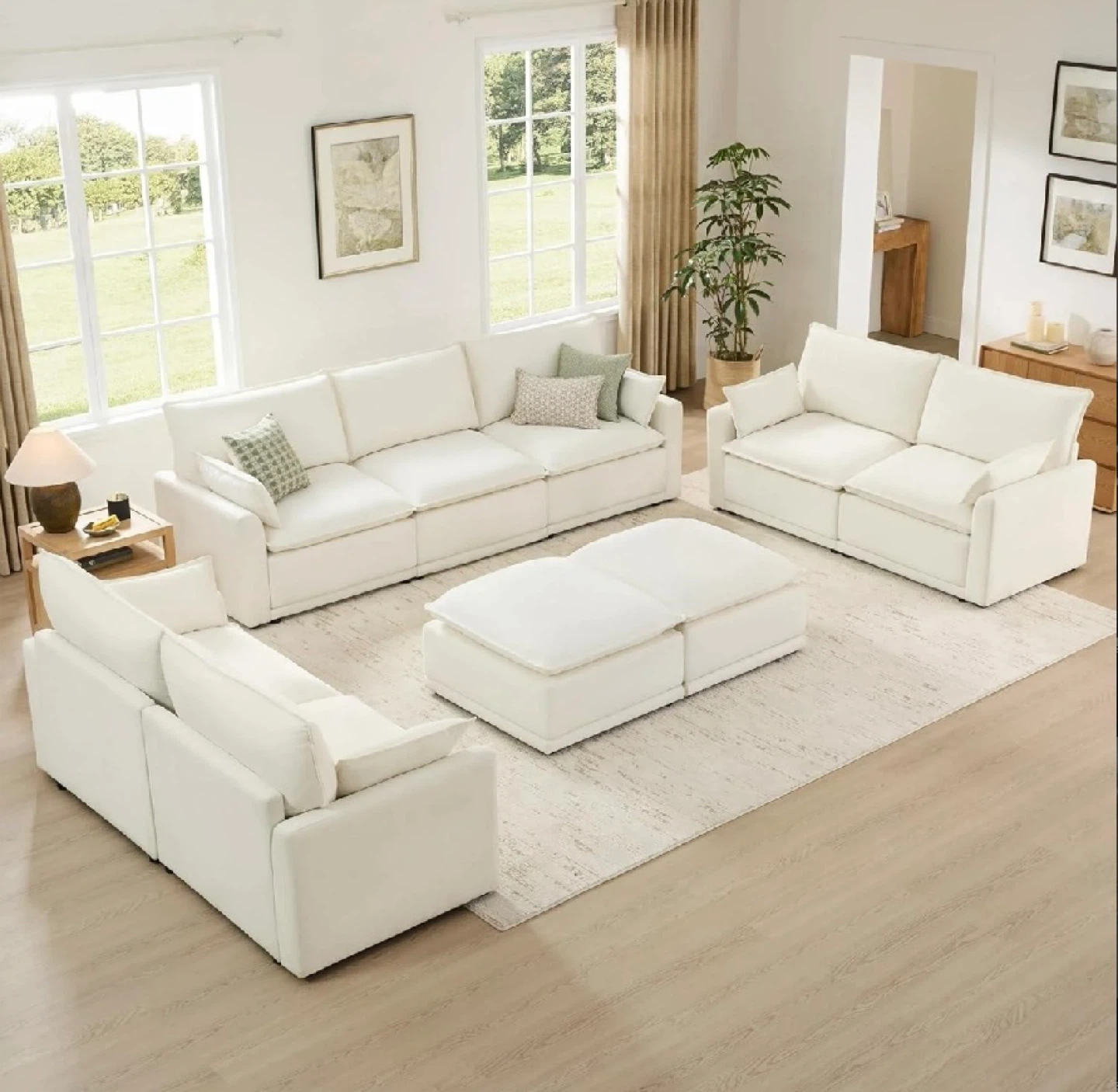 New in Box CHITA Modular Ottoman - photo 3