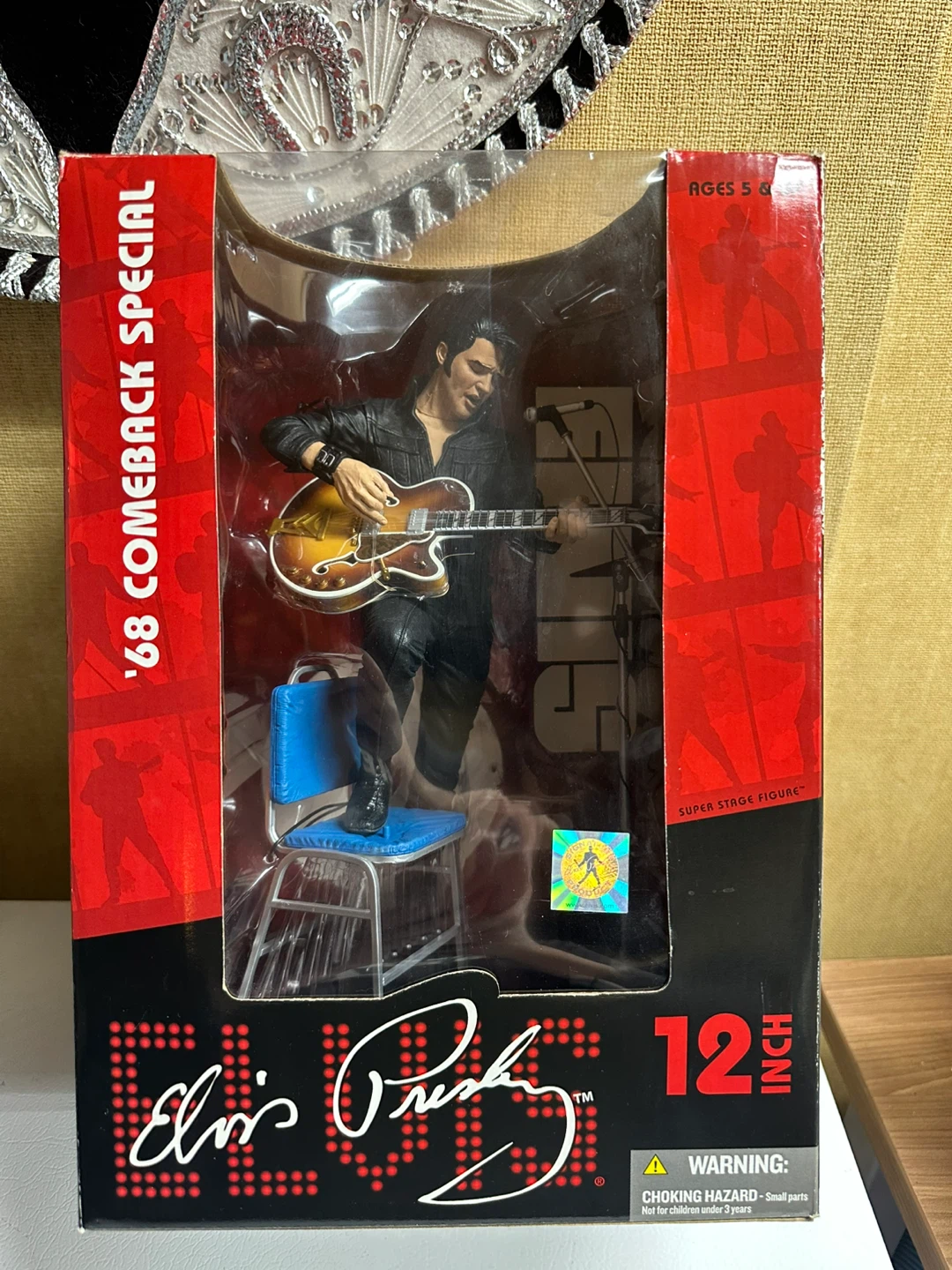 McFarlane Toys Elvis Presley '68 Comeback Special 12-Inch Figure