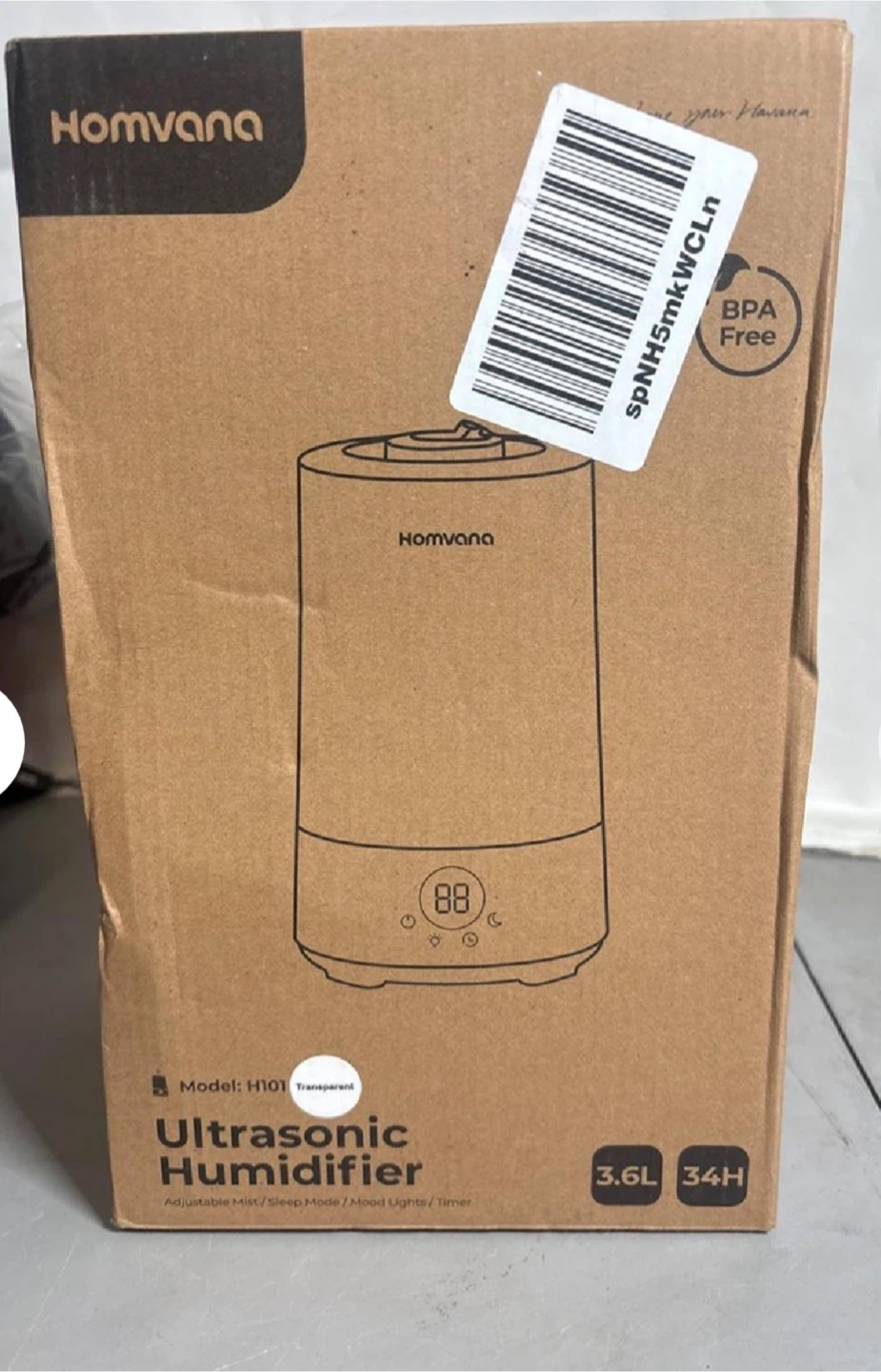Brand New Homvana Humidifier - photo 5