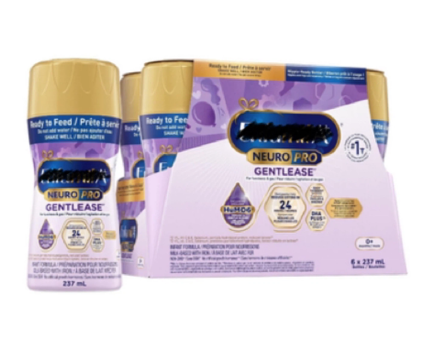 Enfamil NeuroPro Gentlease Ready to Feed 6x237mL