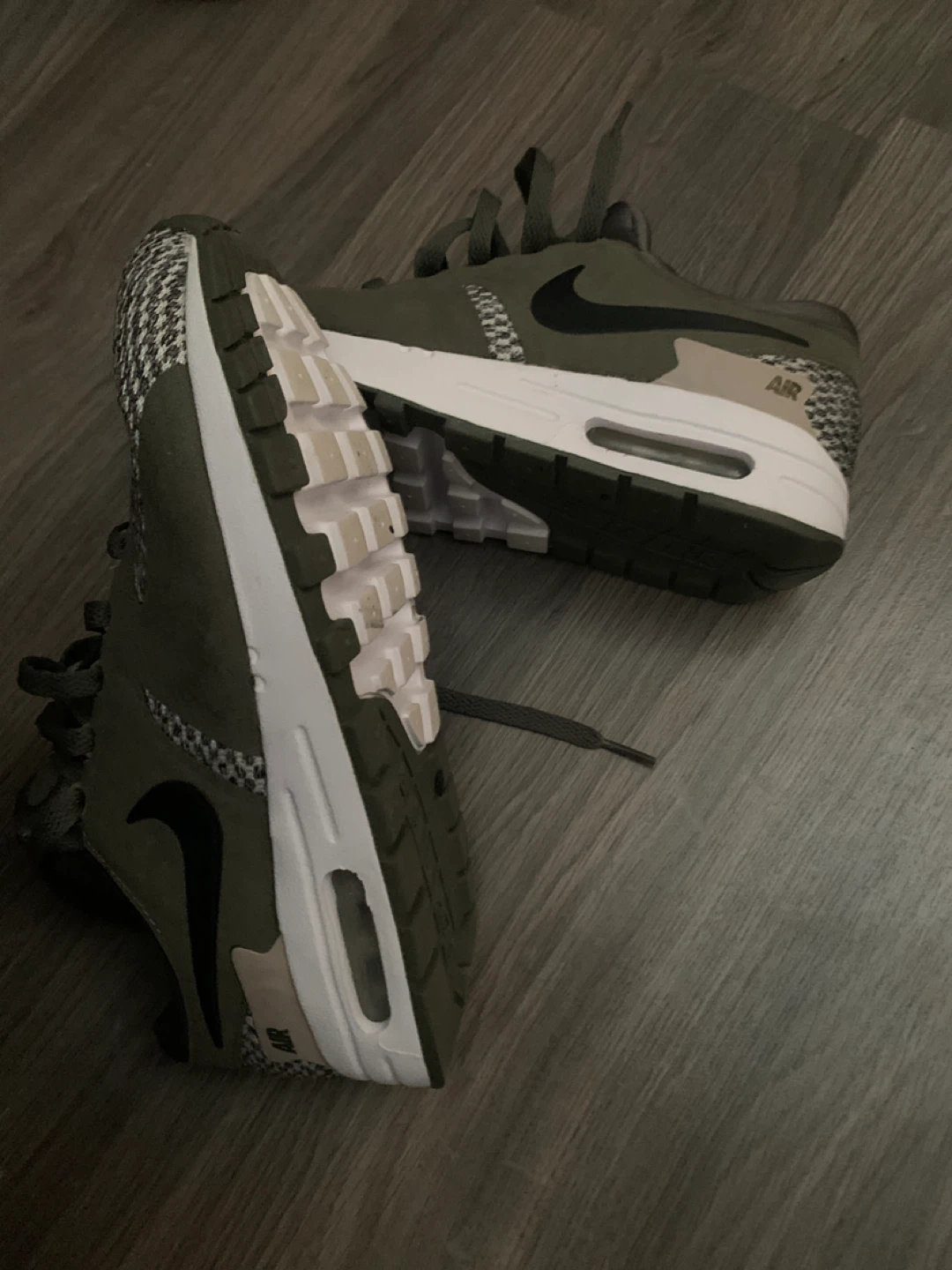 Nike Air Max Zero Essential Olive Sneakers - photo 3