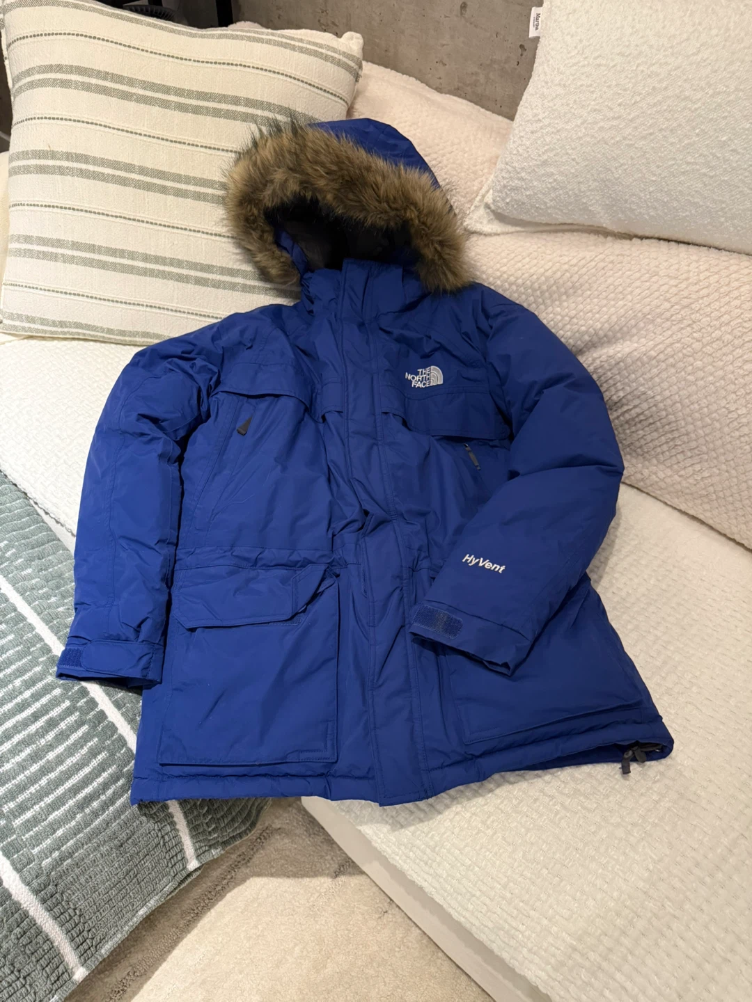 The North Face Boys' XL Blue Winter Parka - photo 3