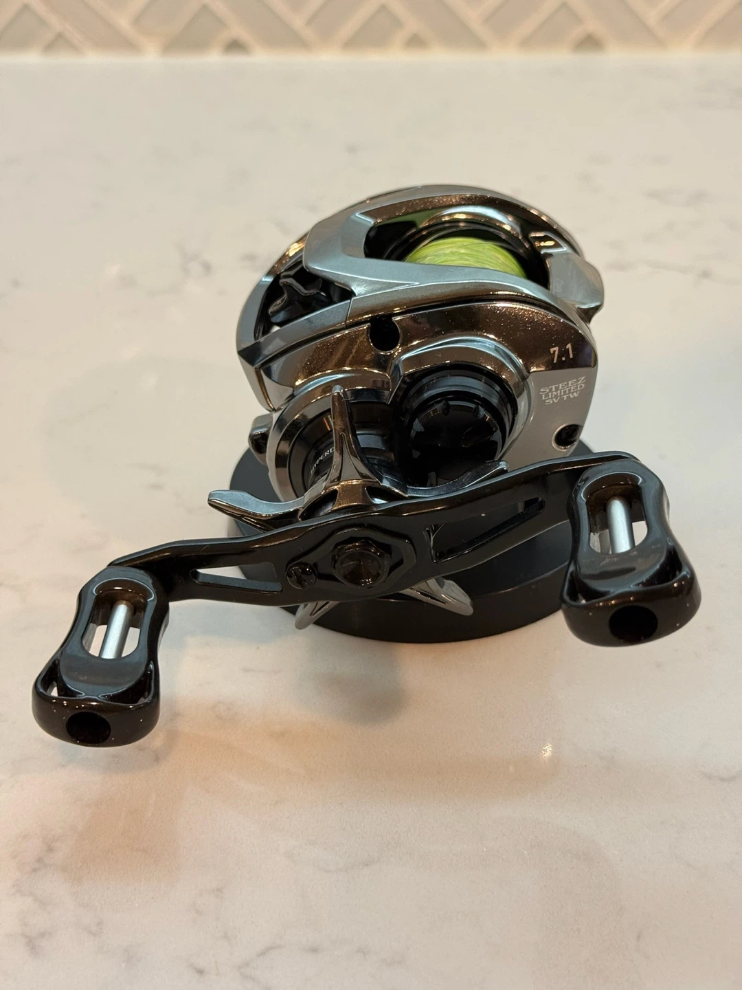 Daiwa Steez Limited SV TW 1000HL Baitcasting Reel 7.1:1 - photo 2