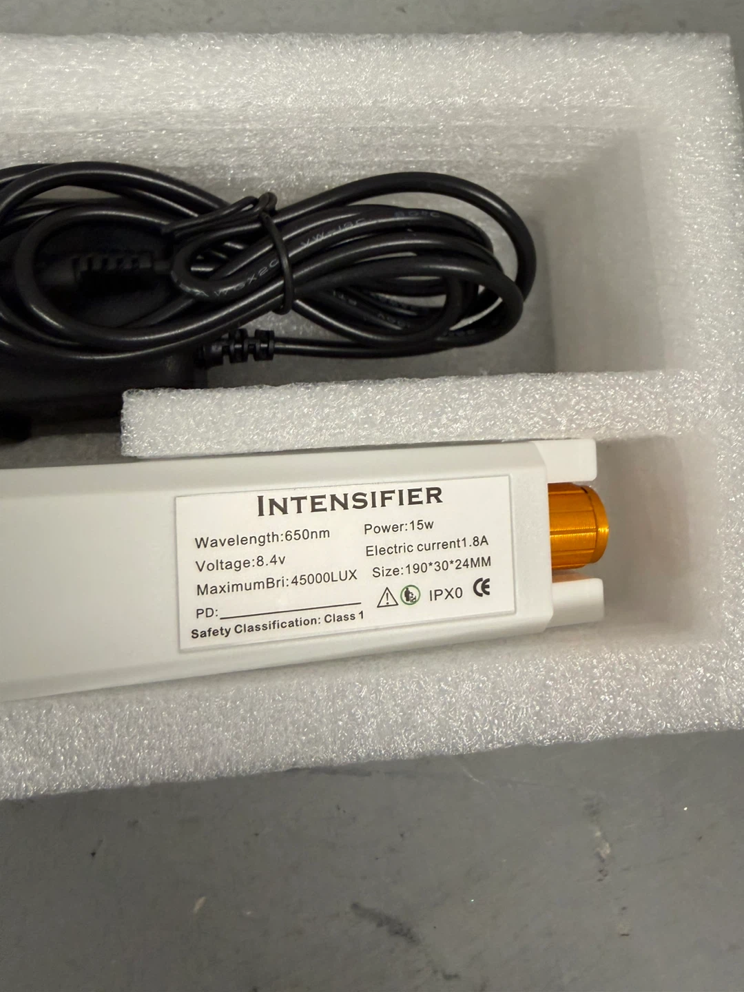 Intensifier Light Therapy Device
