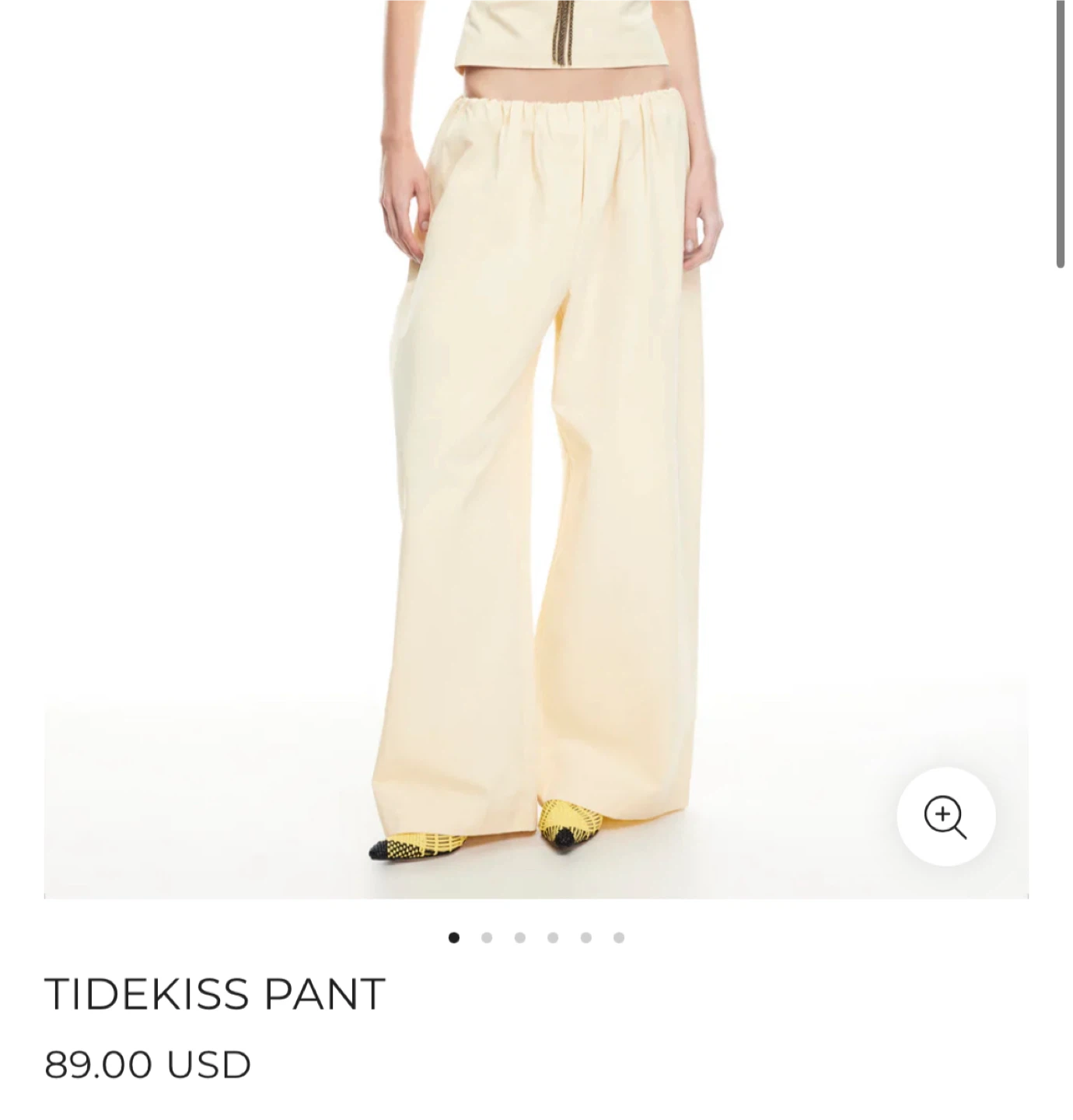 NWT Lioness Tidekiss Pant (Lemontini) Size S Retail $89 - photo 2