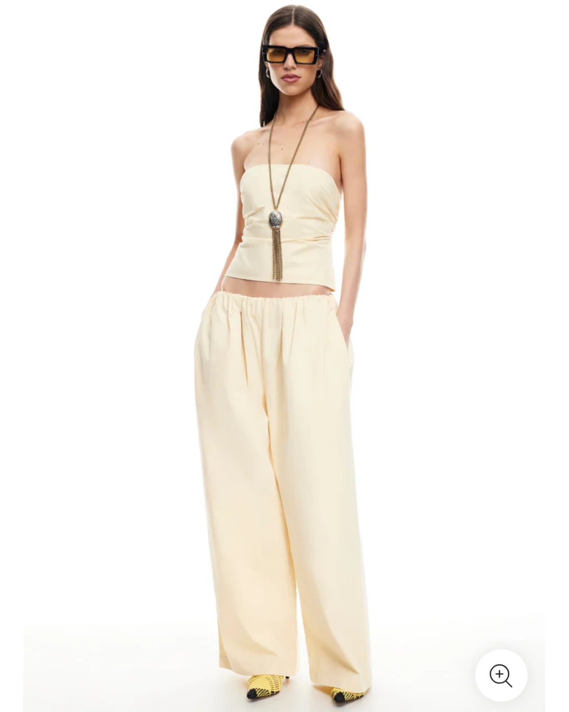NWT Lioness Tidekiss Pant (Lemontini) Size S Retail $89