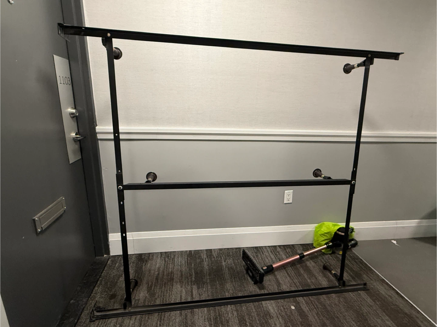 Bamboo Mattress & Metal Bed Frame