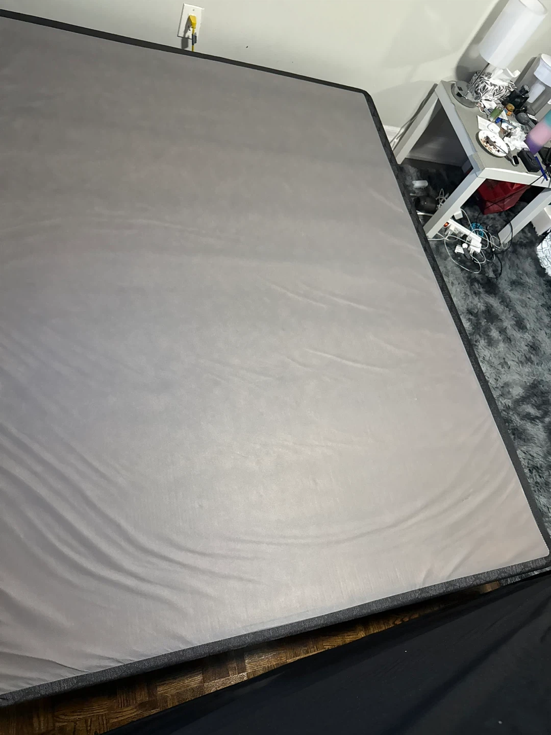 Bamboo Mattress & Metal Bed Frame - photo 3
