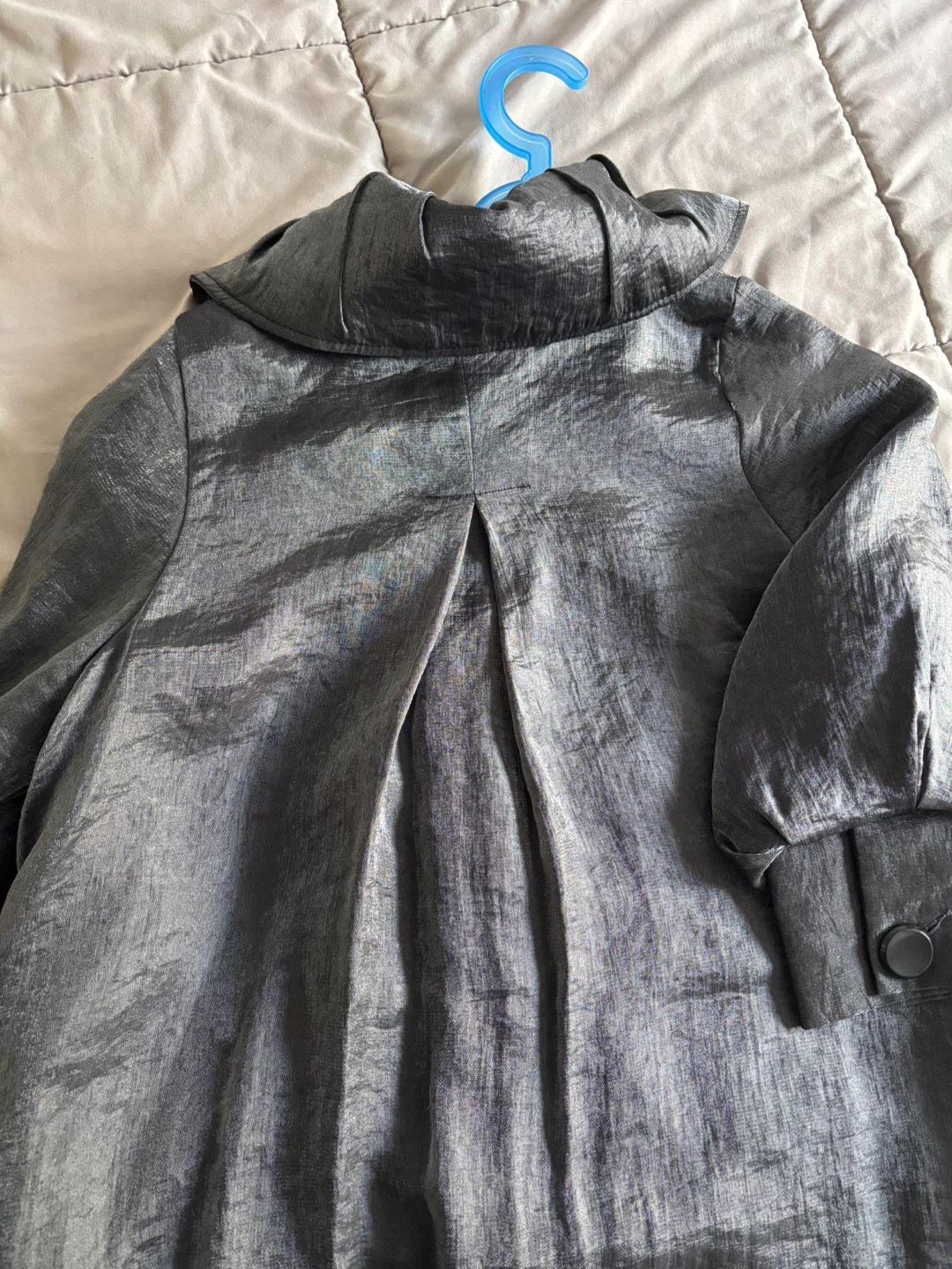 Damee NY Shimmery Button Down Swing Jacket - photo 3