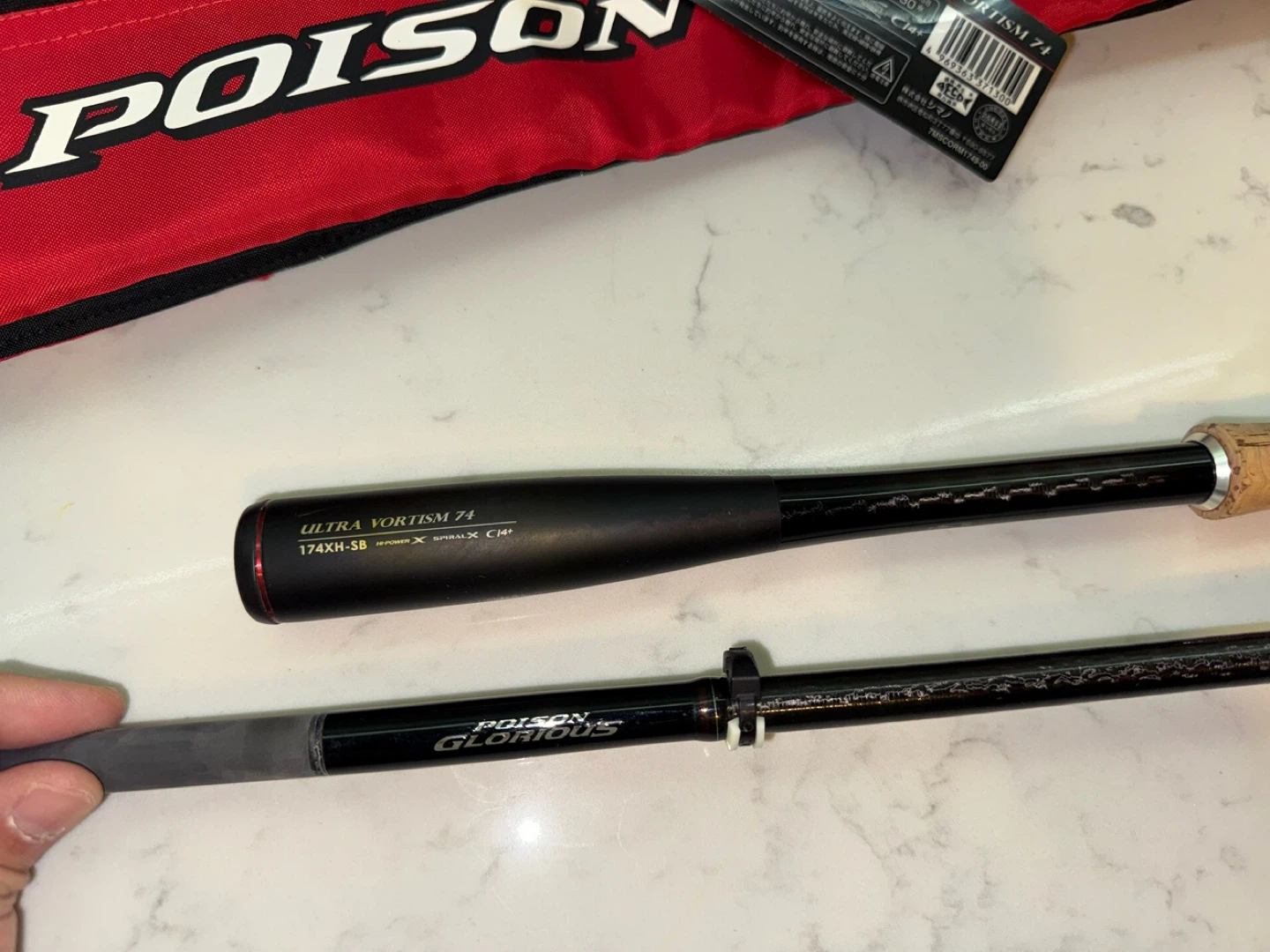 Shimano Poison Glorious Ultra Vortism 74 Fishing Rod