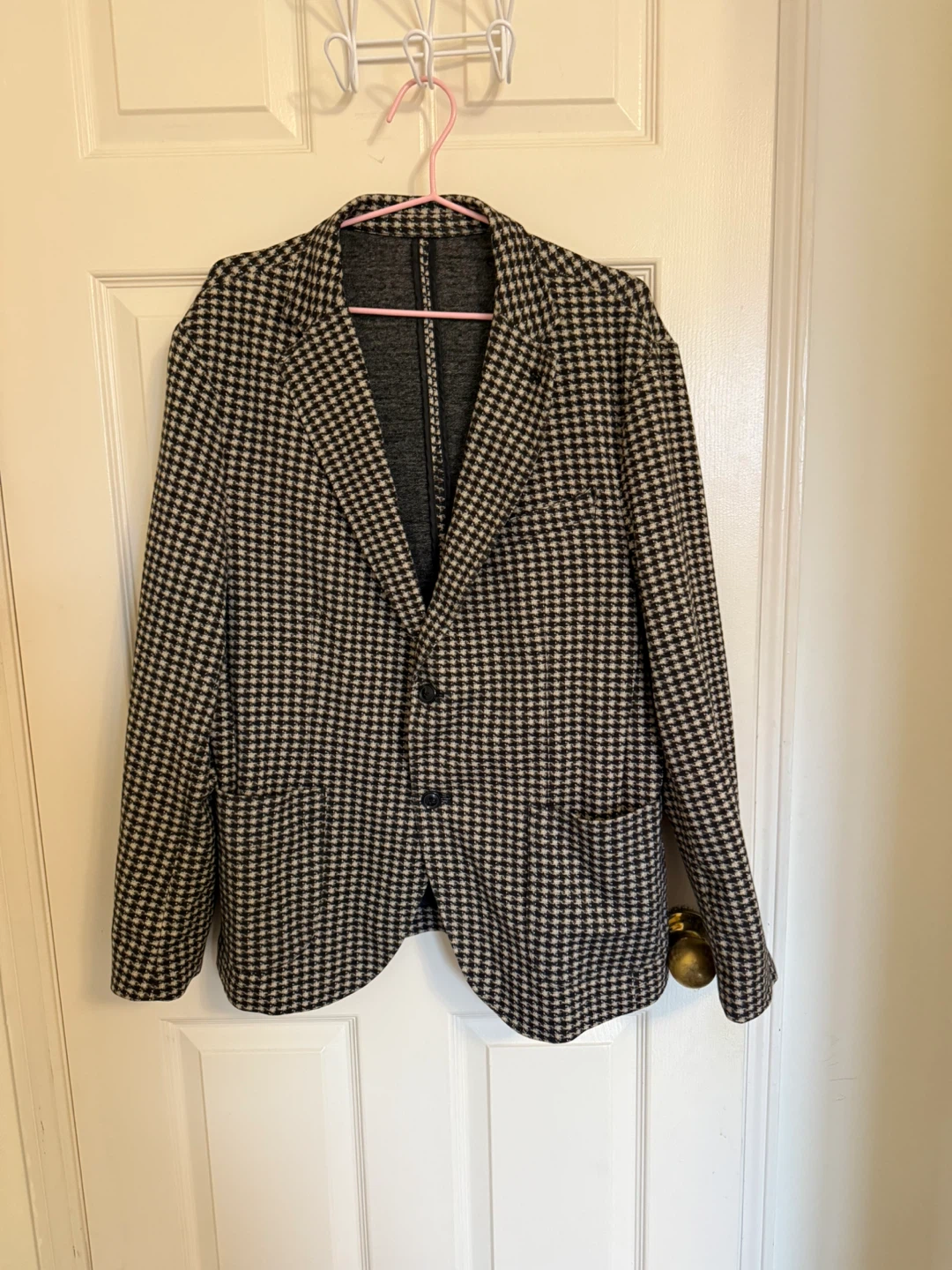Zara Houndstooth Blazer Size EUR 54