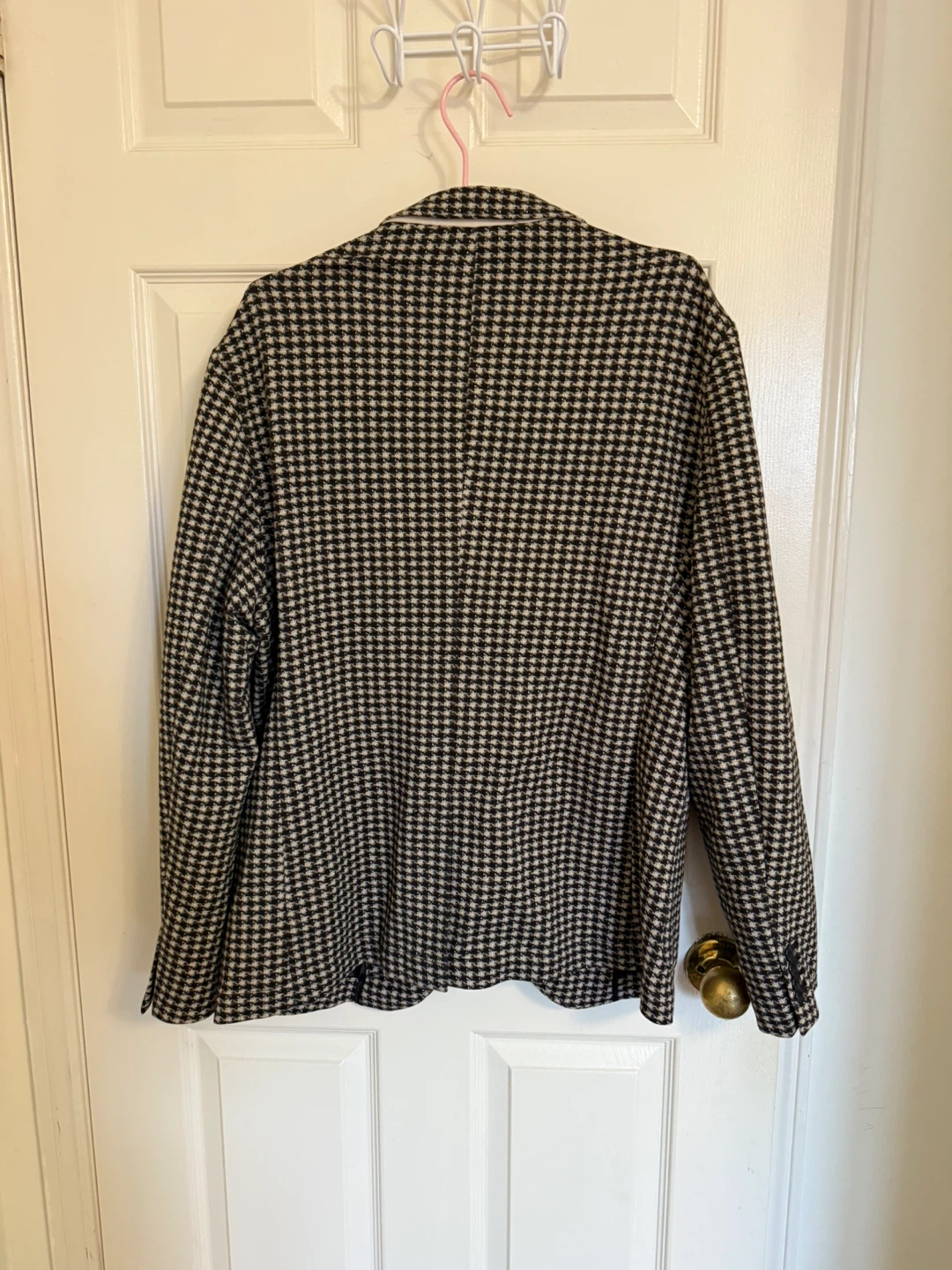 Zara Houndstooth Blazer Size EUR 54 - photo 2