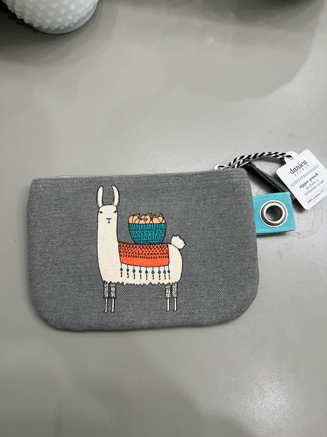 Danica Studio Llama Zipper Pouch
