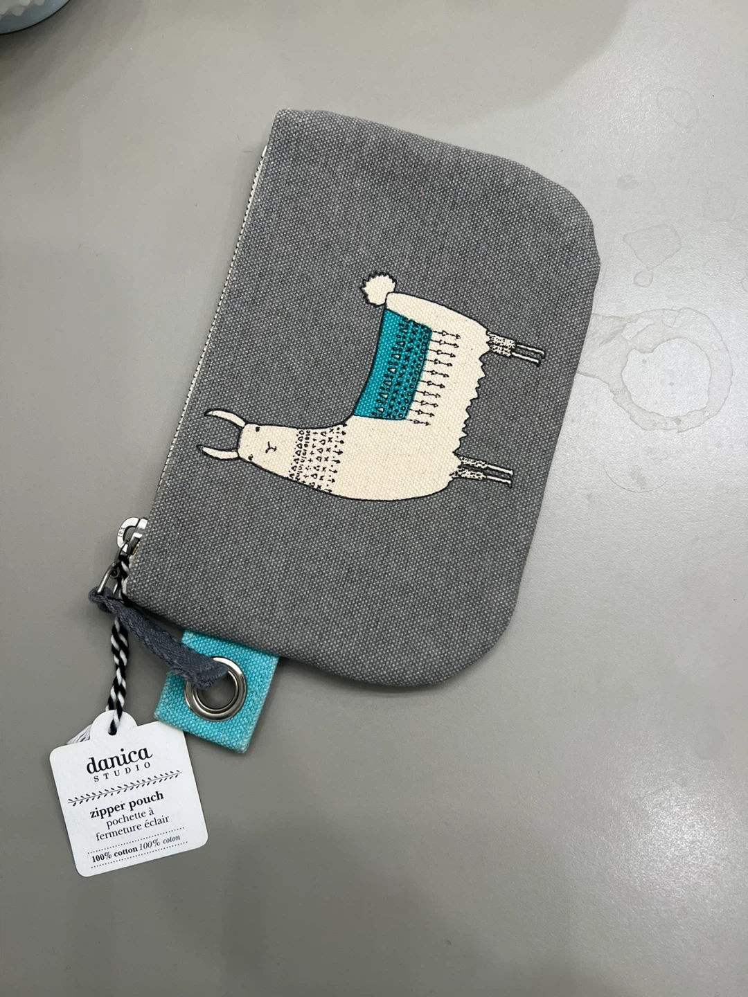 Danica Studio Llama Zipper Pouch - photo 2
