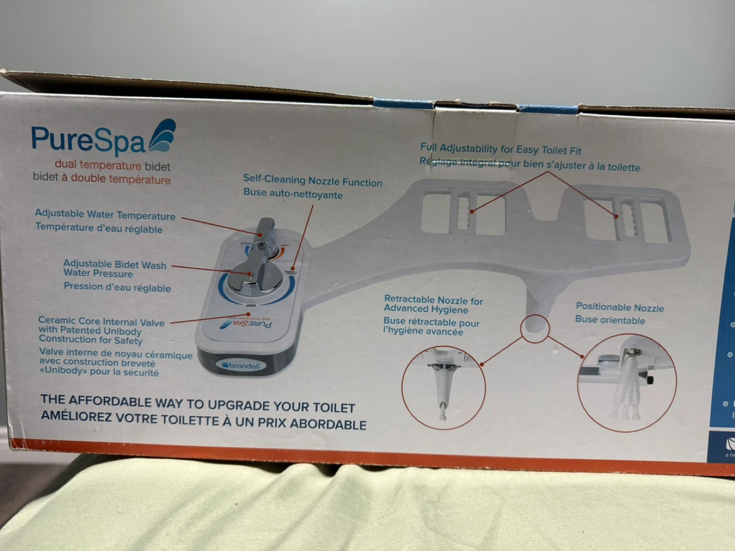 Brondell PureSpa Dual Temperature Bidet