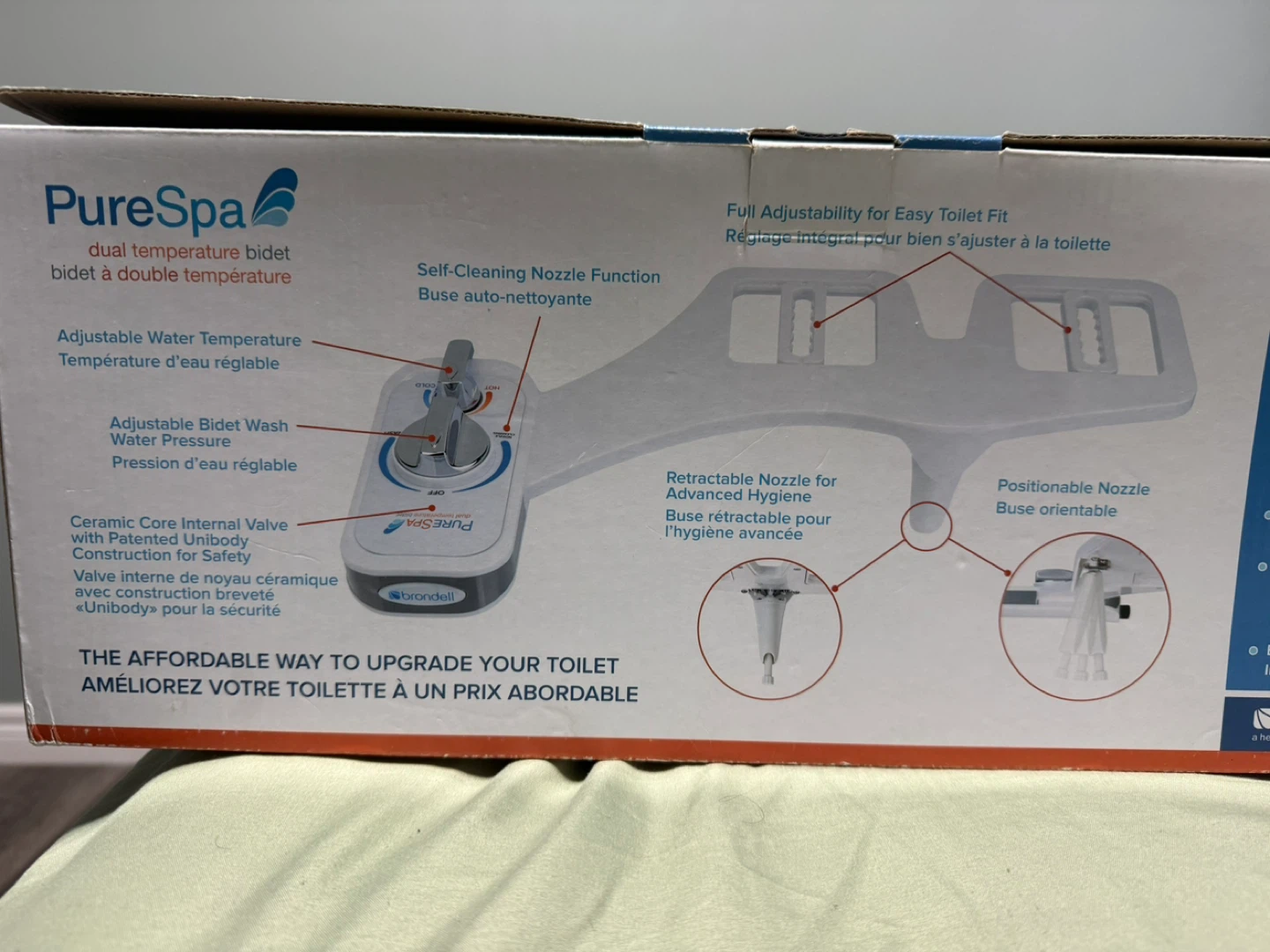 Brondell PureSpa Dual Temperature Bidet - photo 2