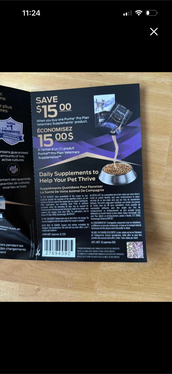 🔥GREAT DEAL🔥Purina Pro Plan Calming Care Supplements for Cats - photo 3