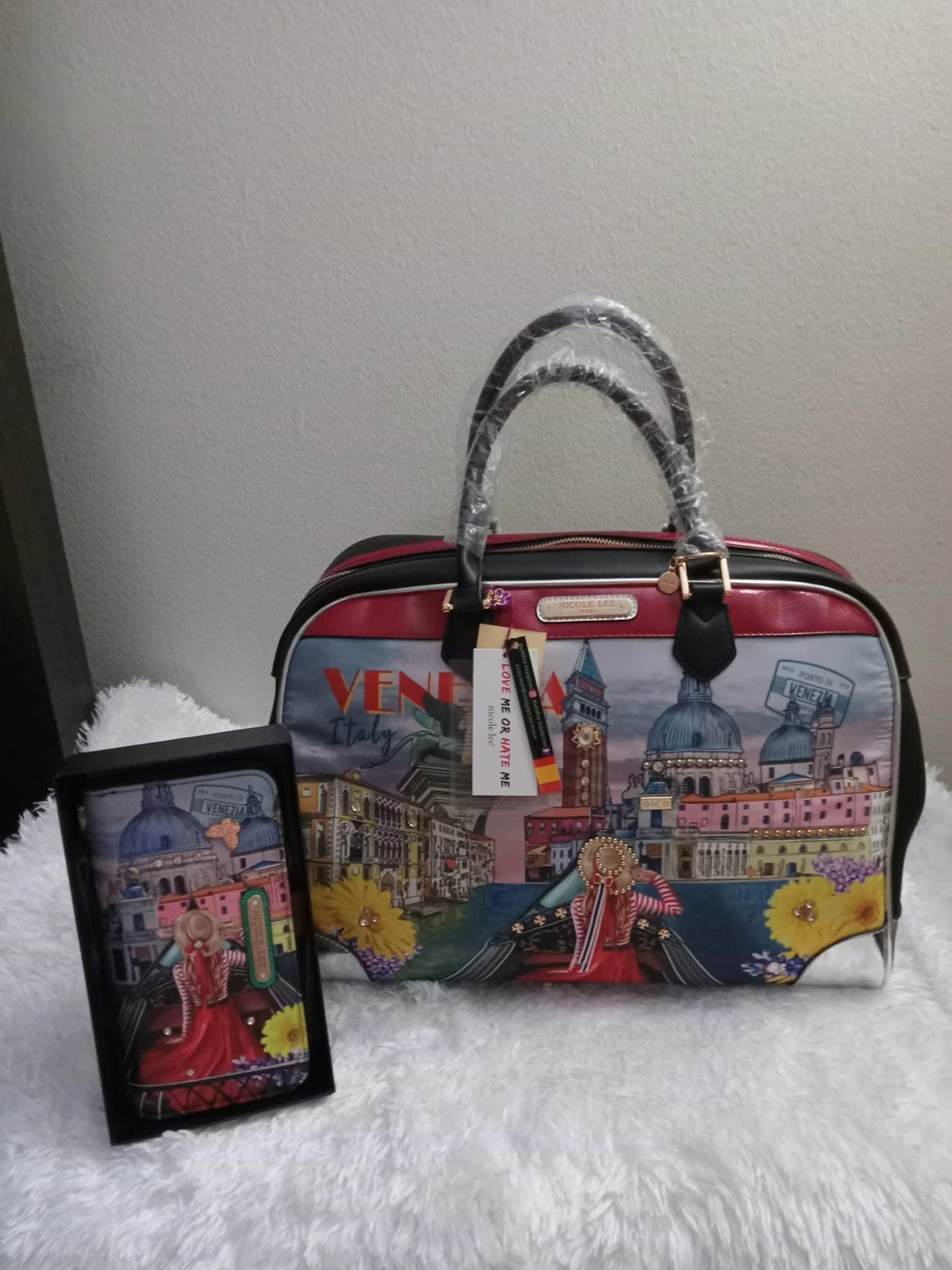 Nicole Lee Venezia Italy Tote Bag & Wallet