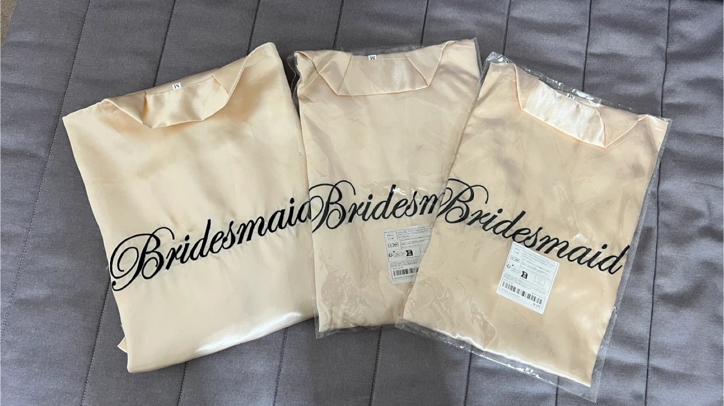 Bridesmaid Robe - Size M - New in Package - photo 4